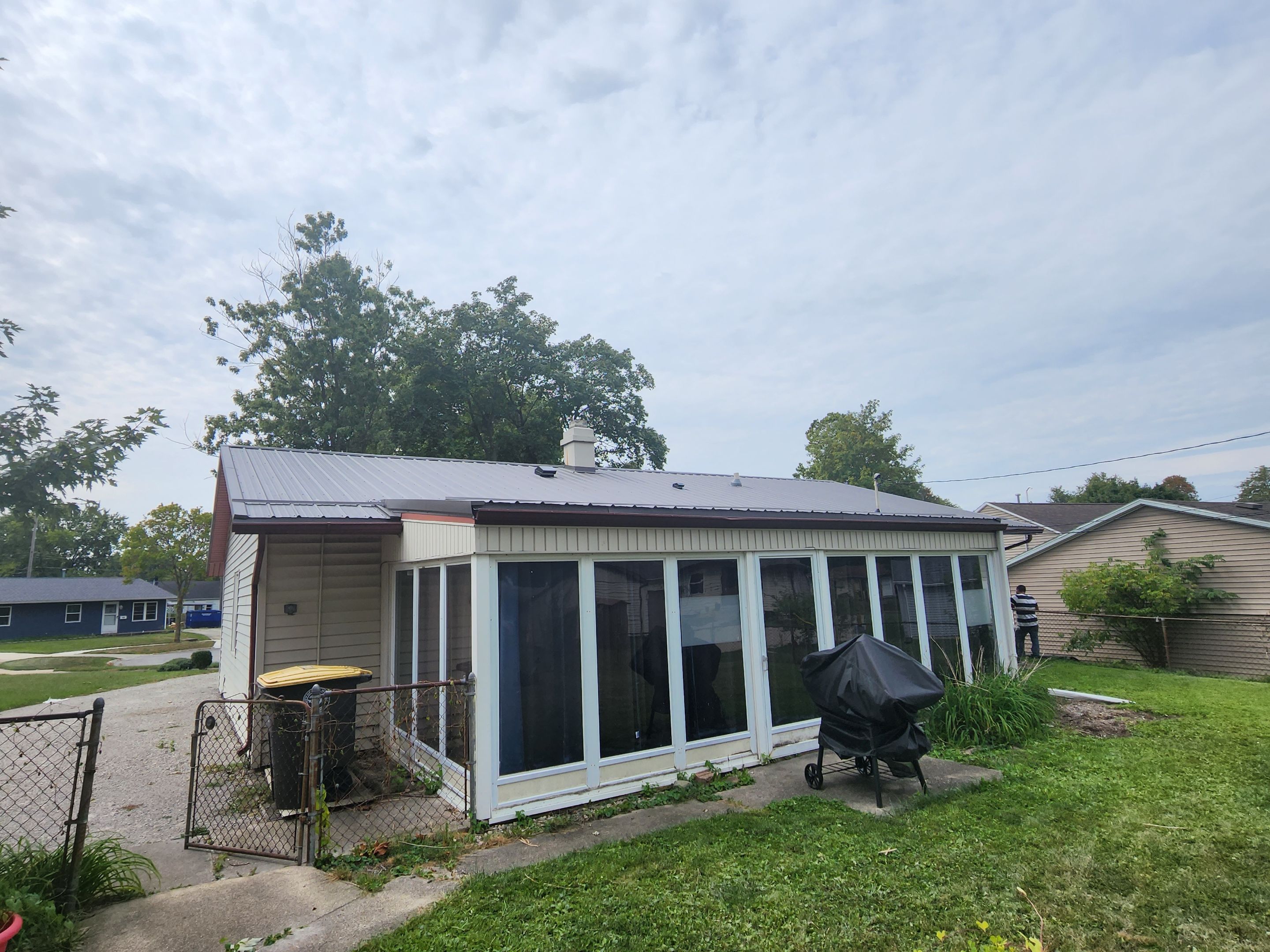 Residential Exposed Fastener Metal Roof Installation – Fort Wayne, IN by 4Ever Metal Roofing