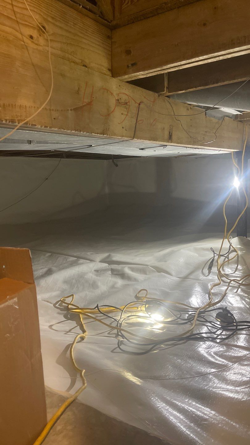 Crawl Space Project and Encapsulation by Toledo Basement Repair 