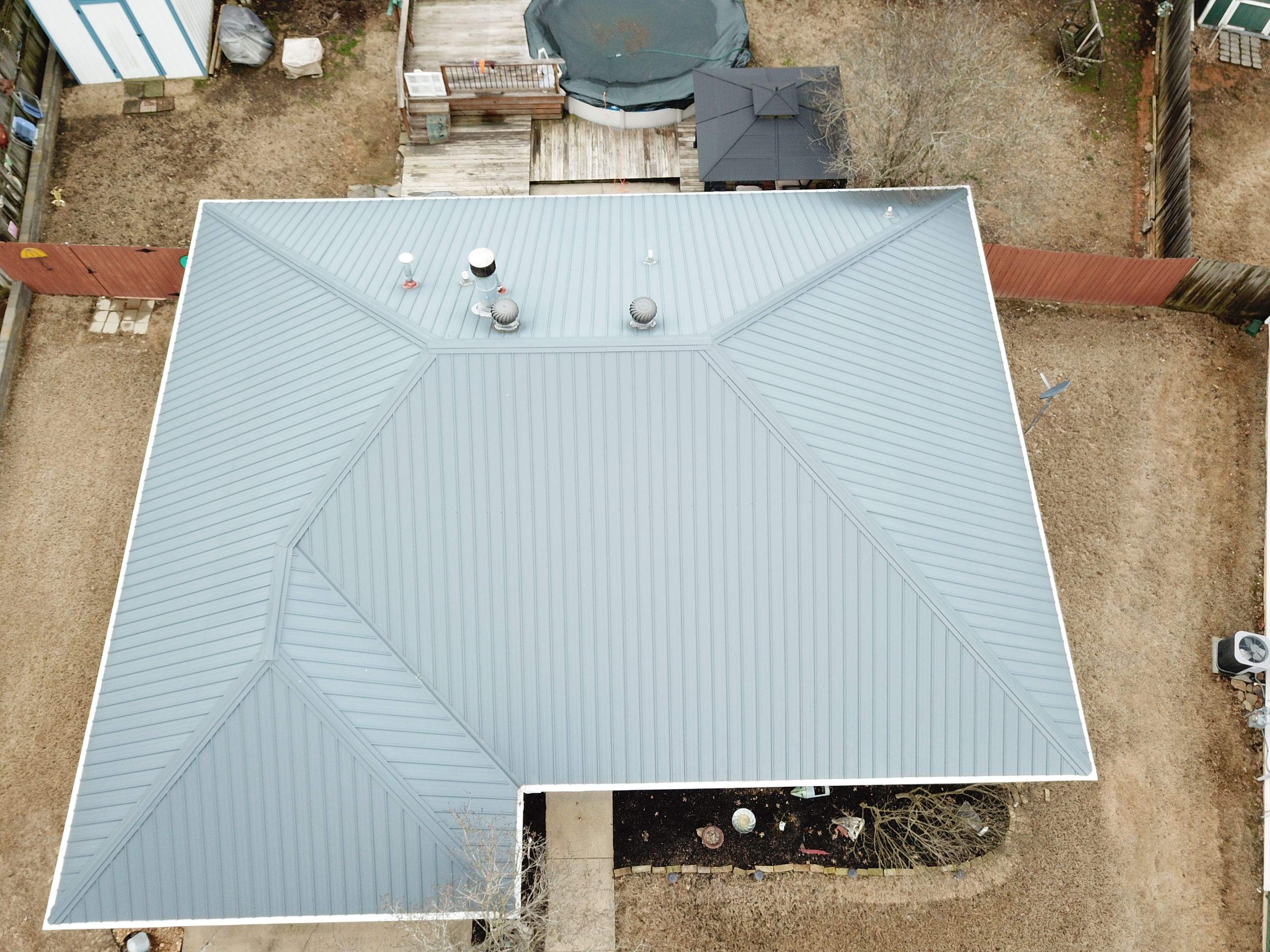 Metal Roof Replacement: 26 GA. Residential Metal Panels by Hostetler Roofing
