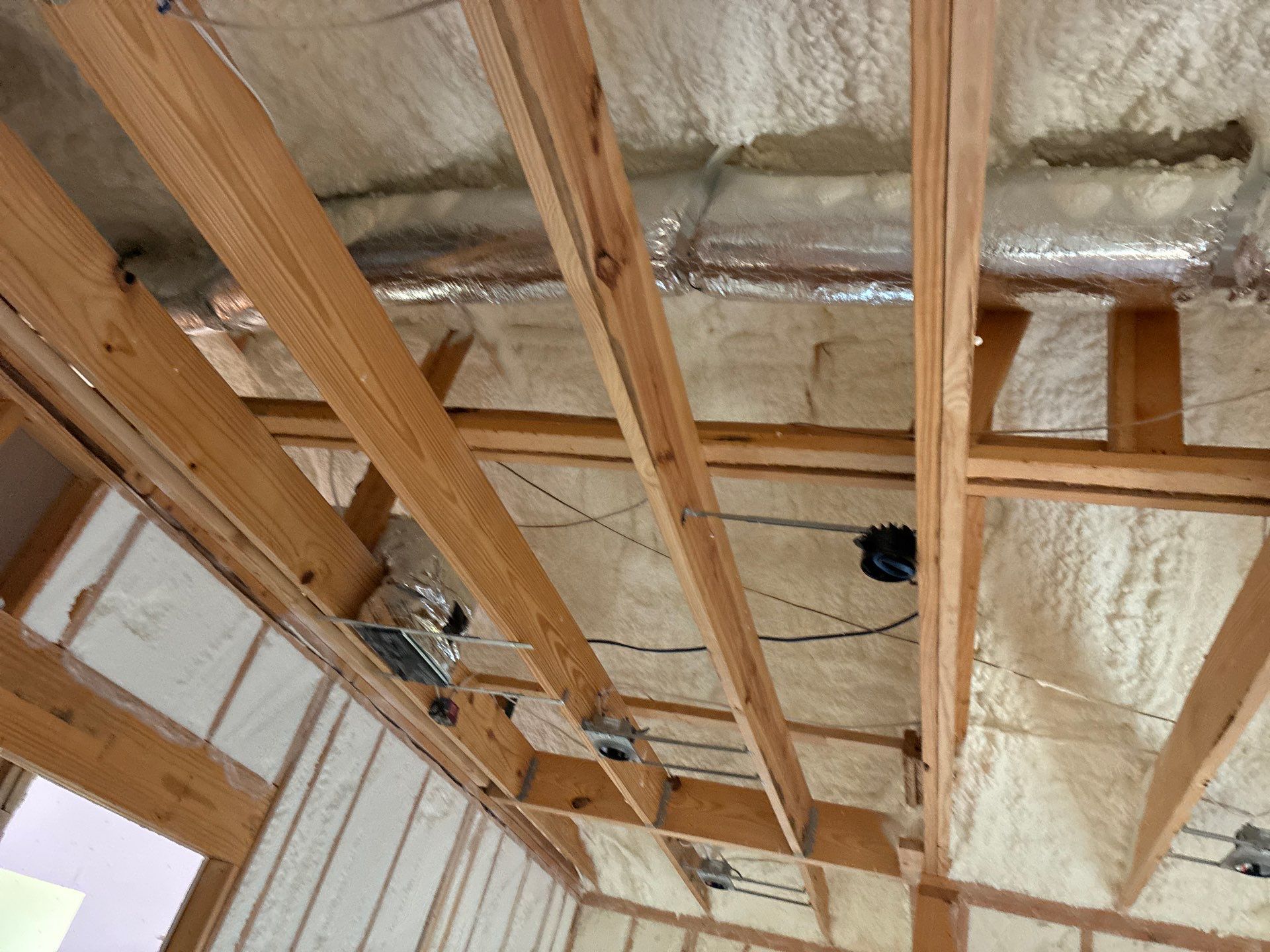 Fully encapsulated Dallas custom home  by Apex Insulation Solutions