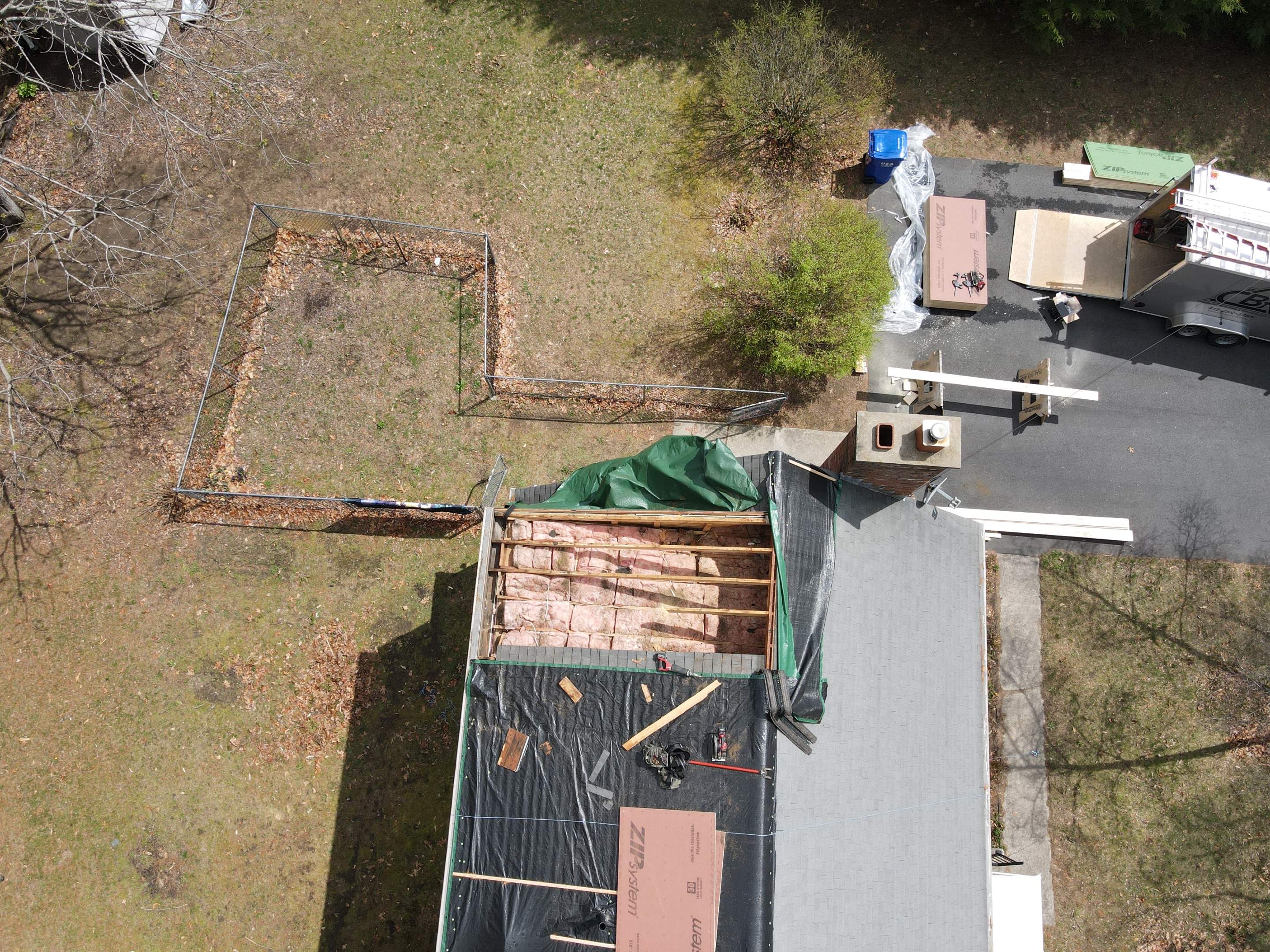 Tree Damage/Roof Repair by Chagnon Building & Remodeling LLC