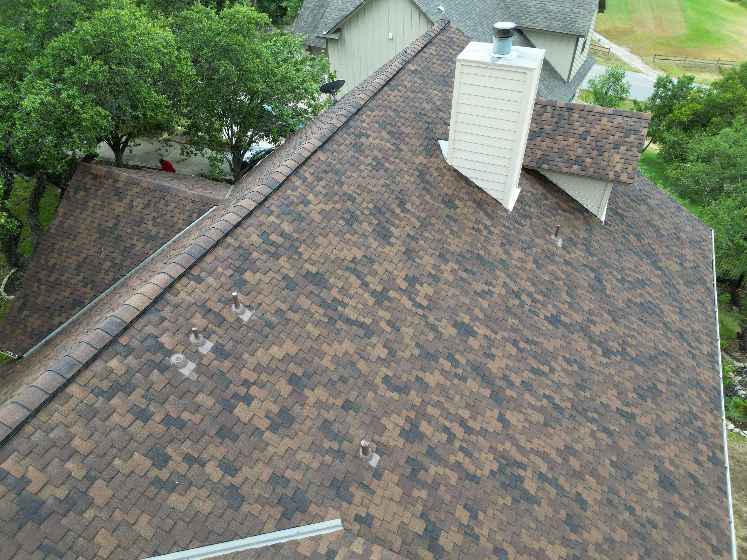 Aged Bark - CertainTeed Presidential Shake   by RoofsOnly.com