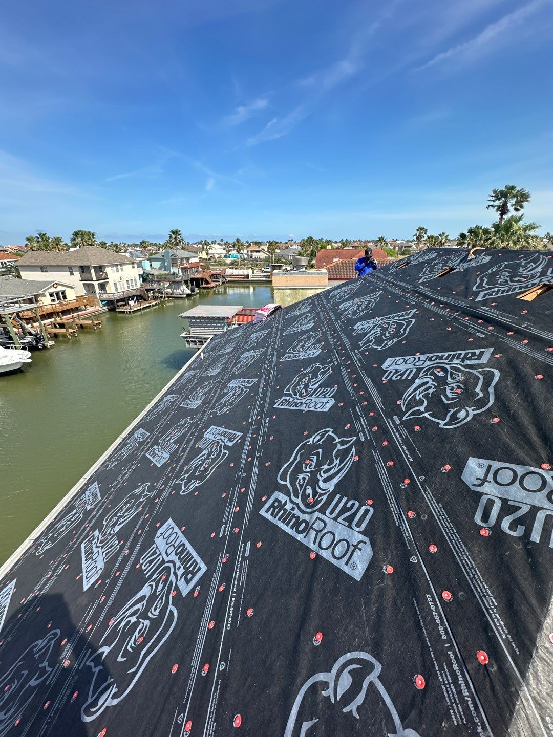 Residential Roofing Installation using Owen's Corning Duration (Lifetime) Shingles by Roof Repair Company
