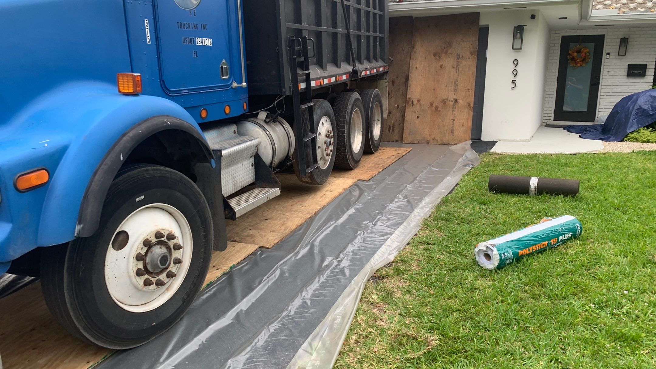 Residential Roofing Installation using 1" Nail strip metal roof by BLUES BROTHERS ROOFING