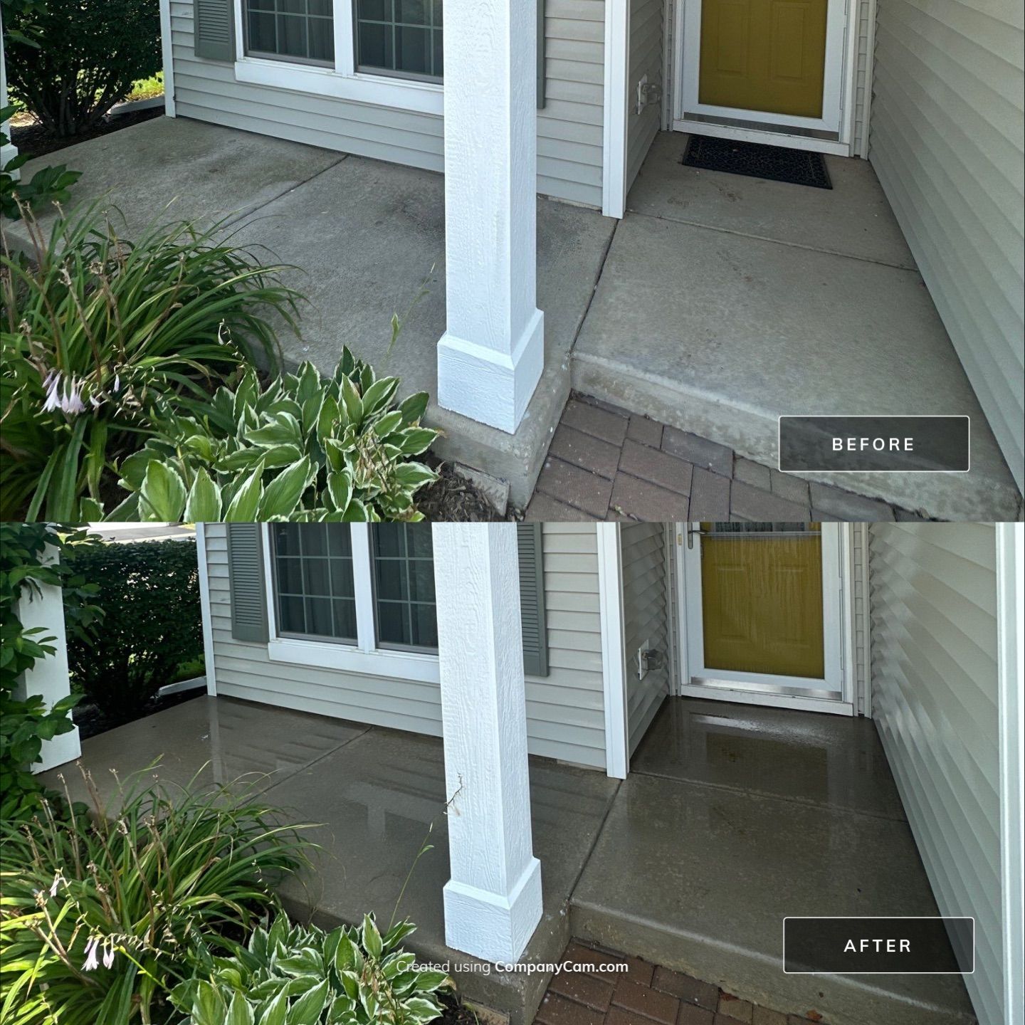 Project in Mundelein by Simmons Power & Soft Washing