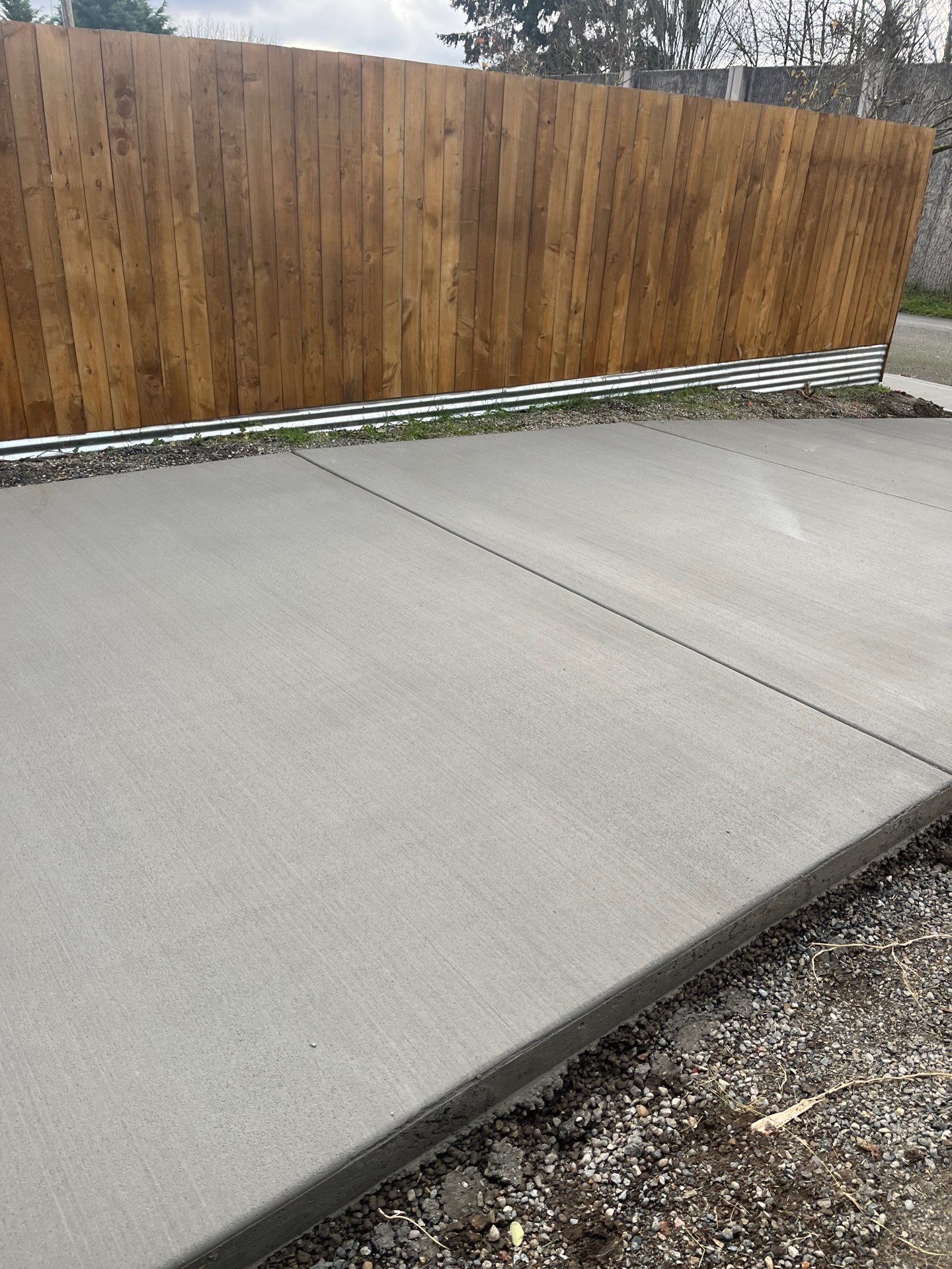 Concrete Driveway & Landscaping Project | Everett by Jireh Asphalt & Concrete Inc 