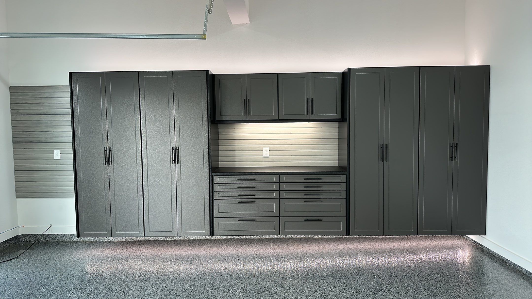 Craig M. changed the look of his garage with these cabinets  by Banner Garage