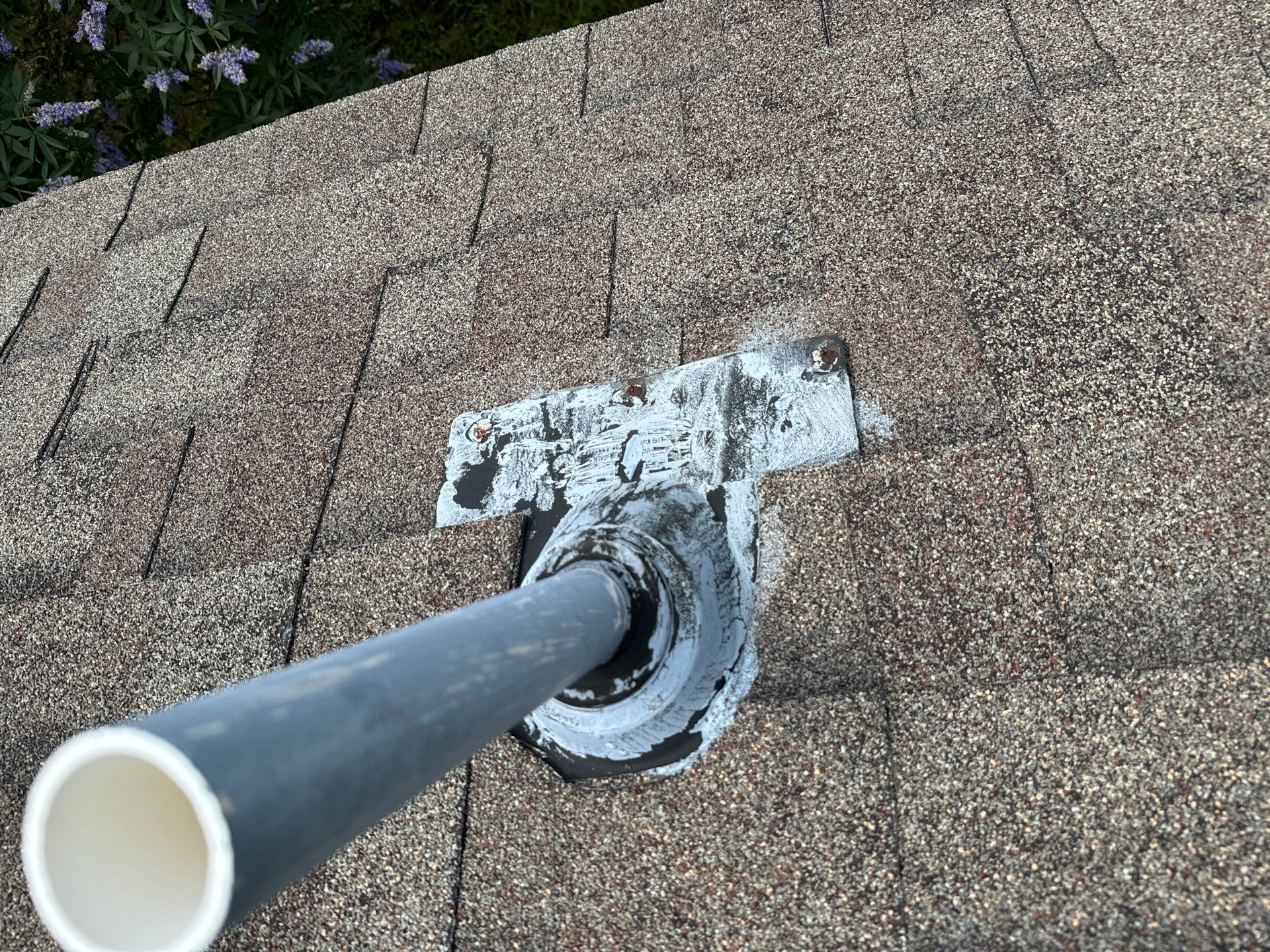 Hail Damage using Owen's Corning Duration (Lifetime) Shingles by Roof Repair Company