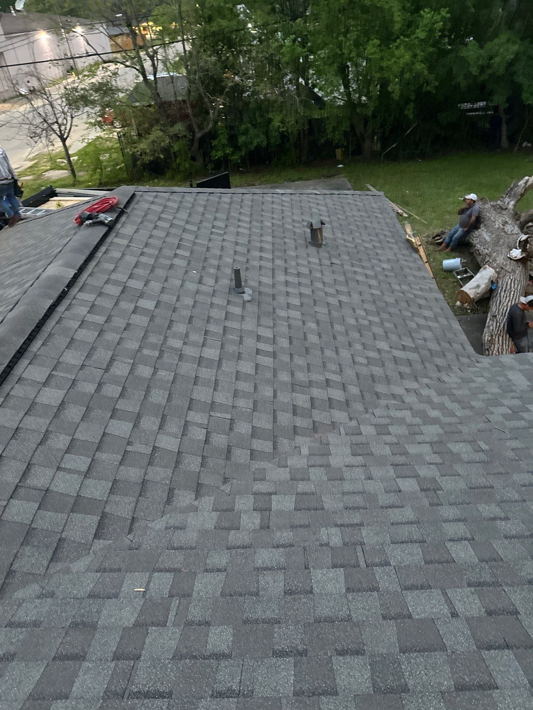Residential Roofing Installation using Owen's Corning Duration (Lifetime) Shingles by Roof Repair Company