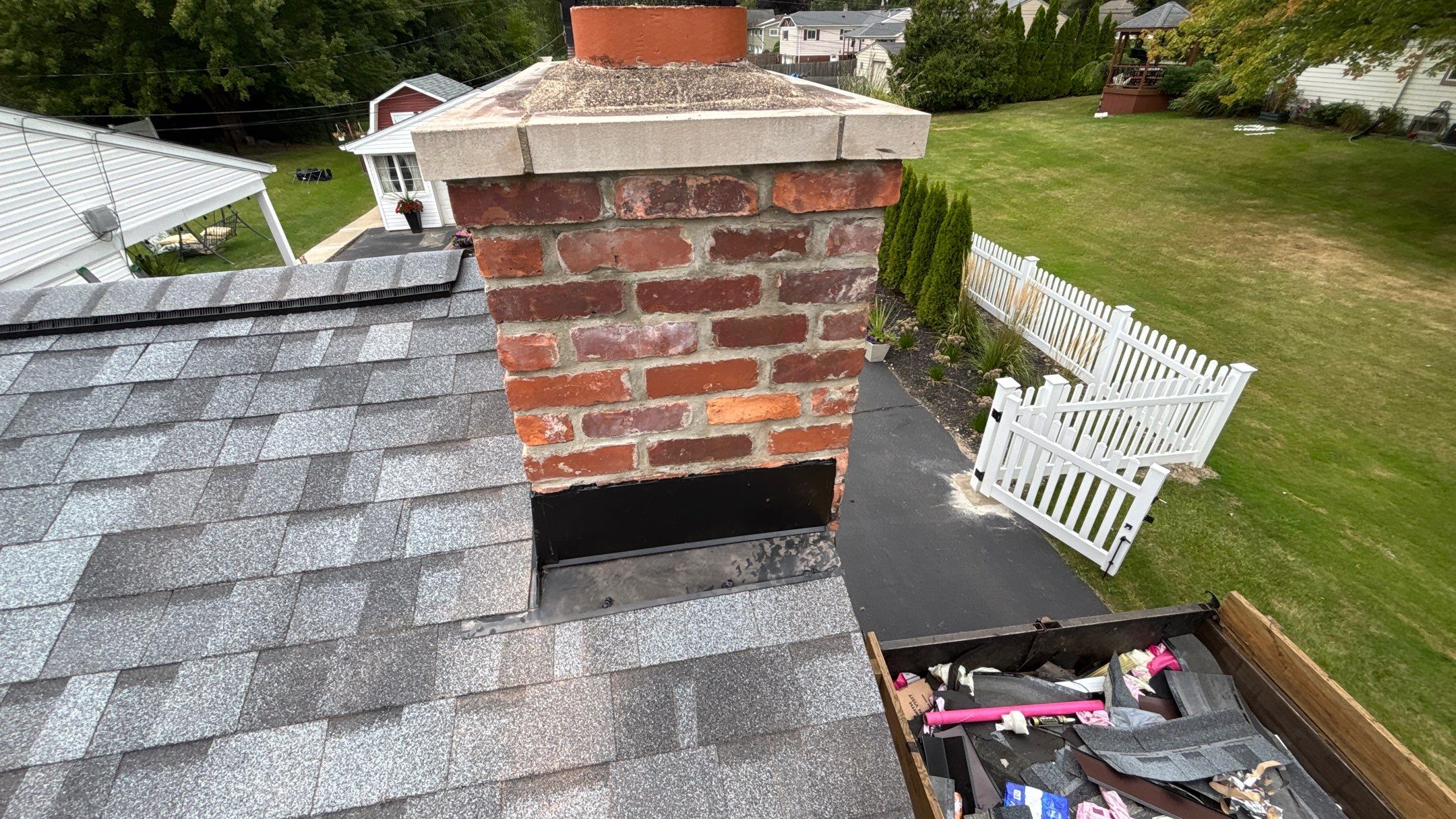 Roof Replacement using Owens Corning Slatestone Gray by 180 Contractors