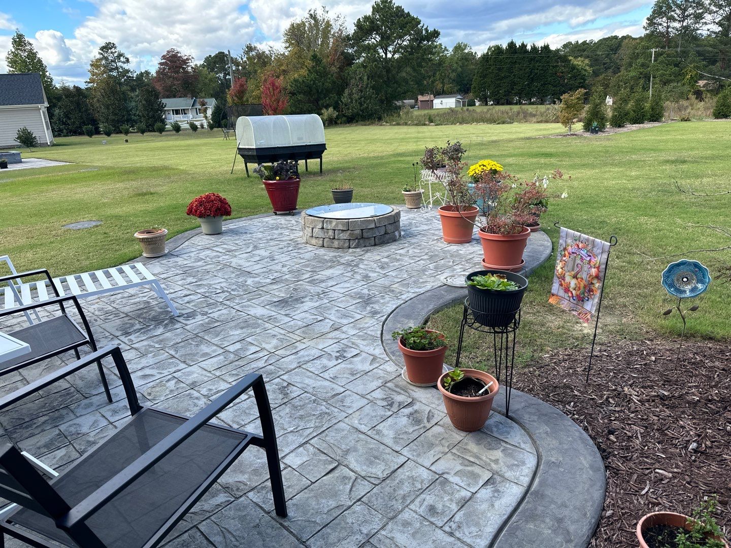 Patio using Concrete Sealant by DuraSeal