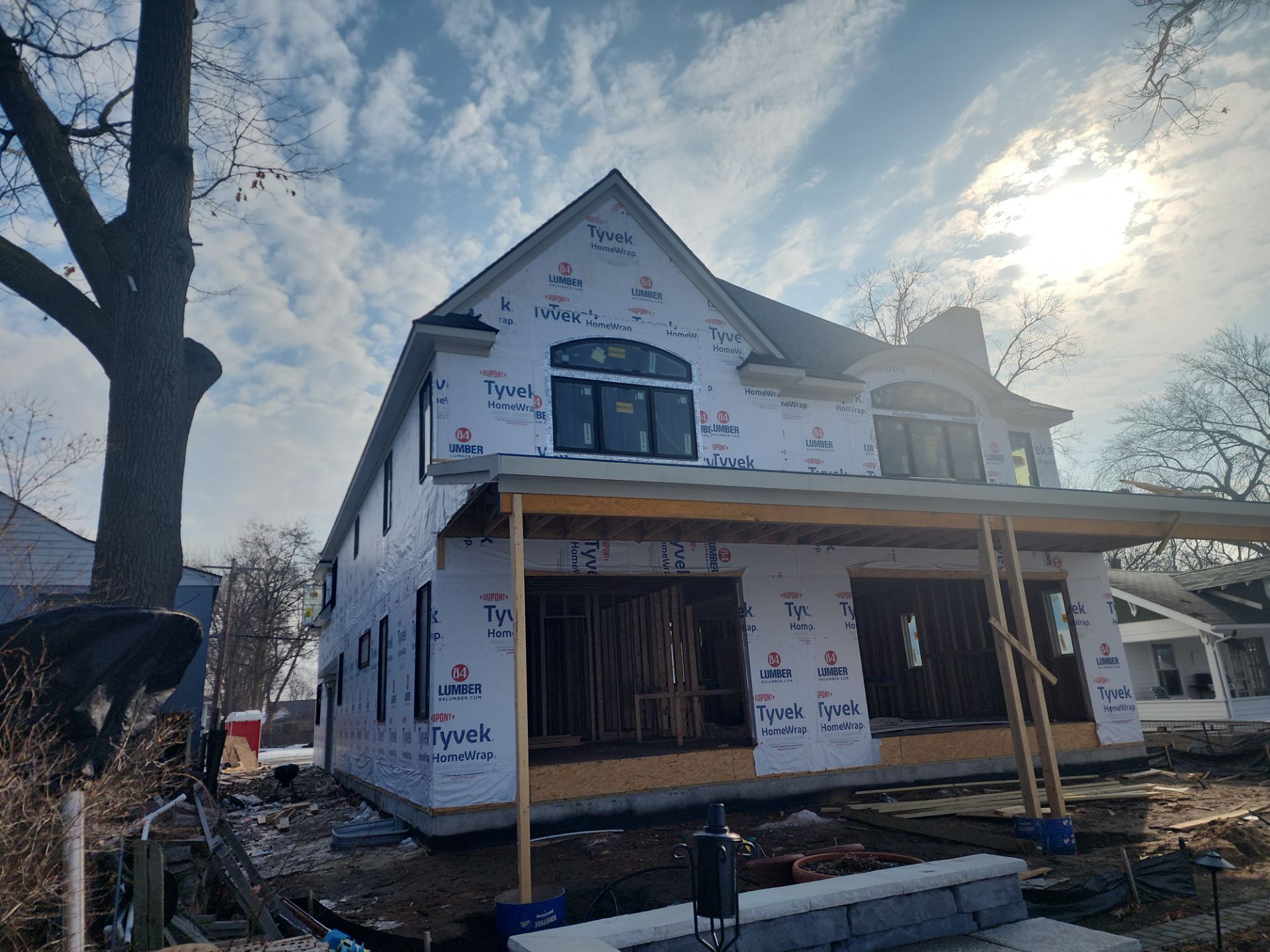 New Construction Roof In Commerce Township by EverNew Roofing 
