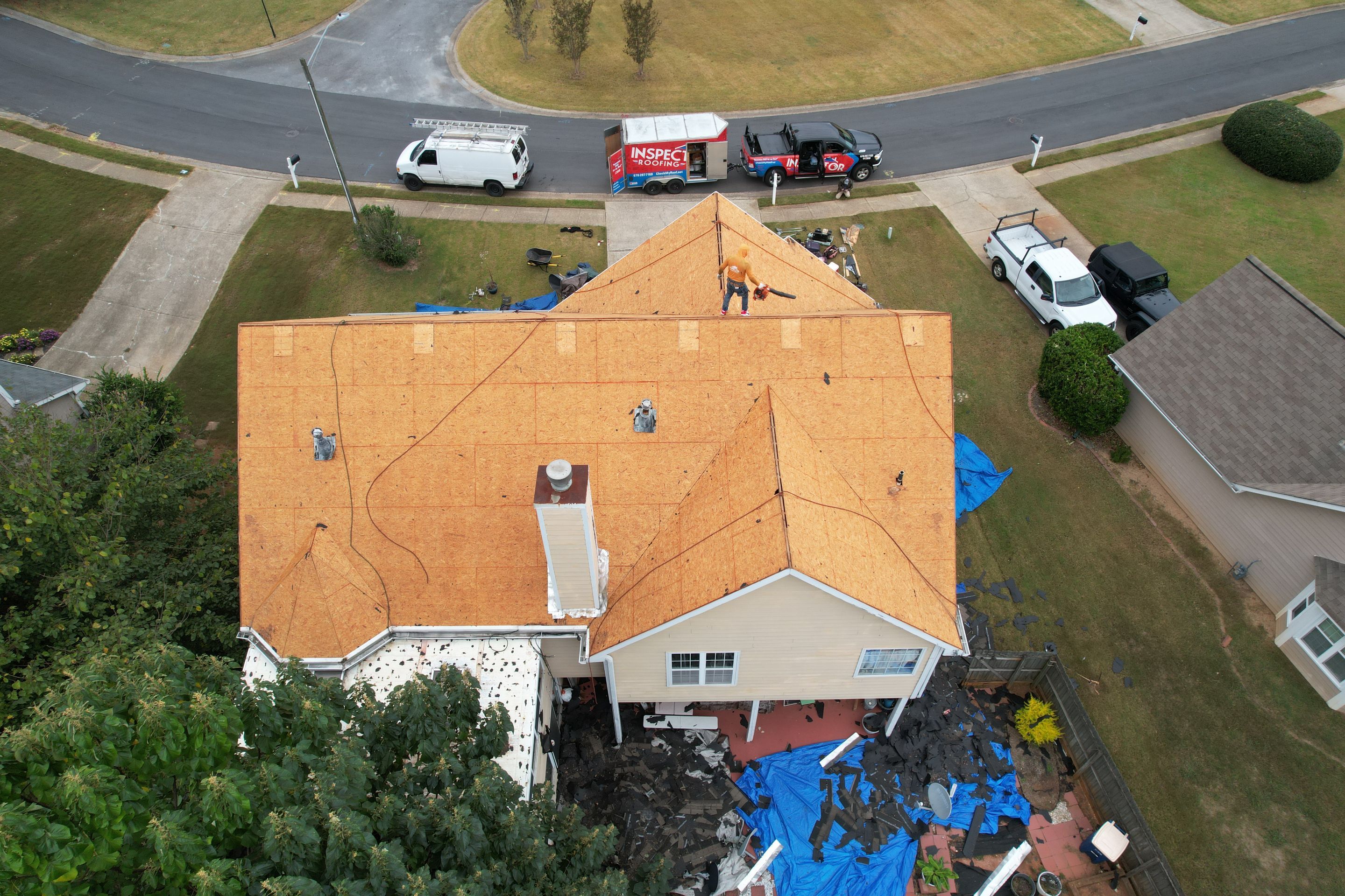 Residential Roof Replacement using Owens Corning by Inspector Roofing and Restoration