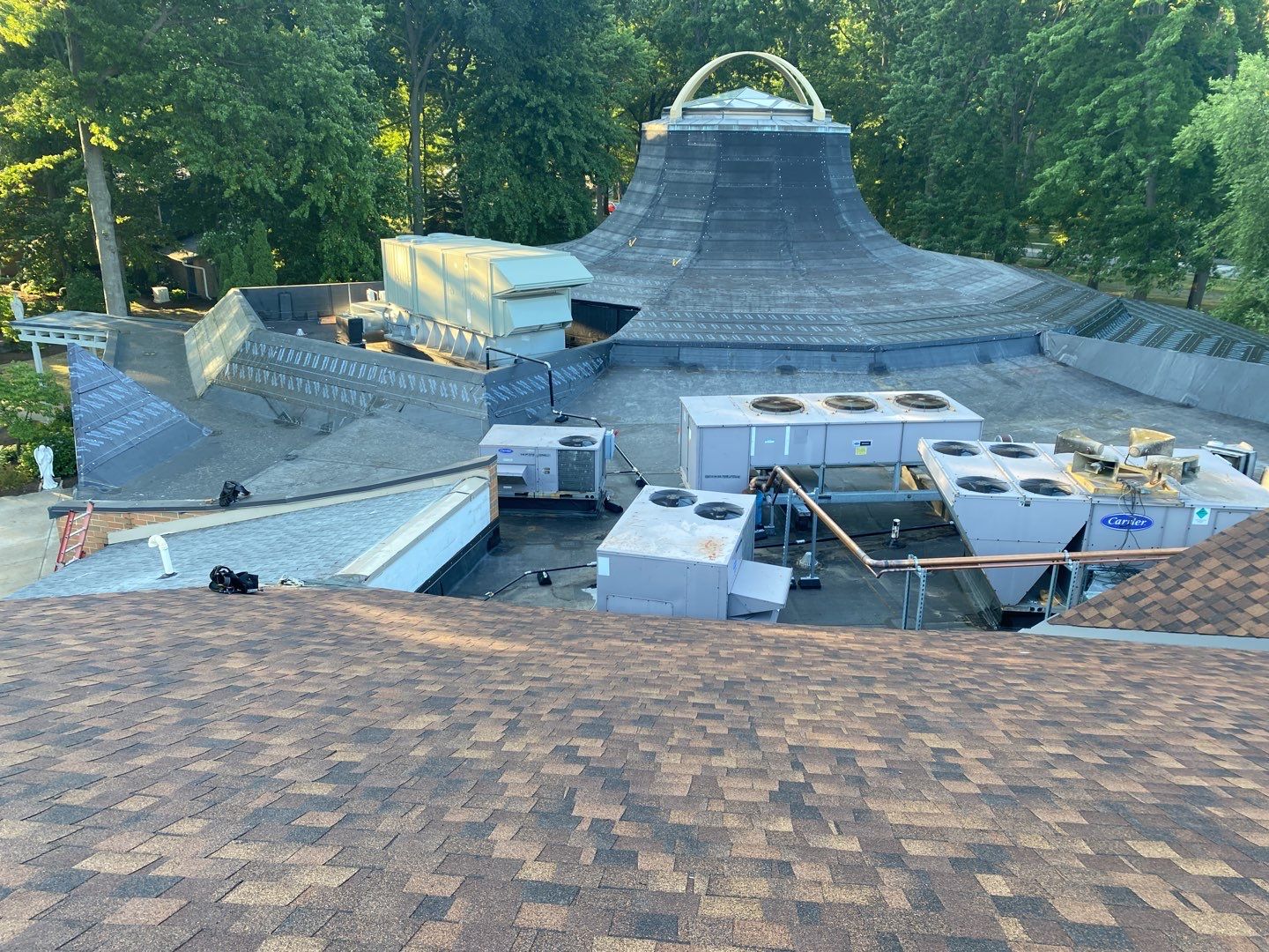 Commercial Roofing Installation using CertainTeed Northgate Climate Flex by Runyon & Sons Roofing