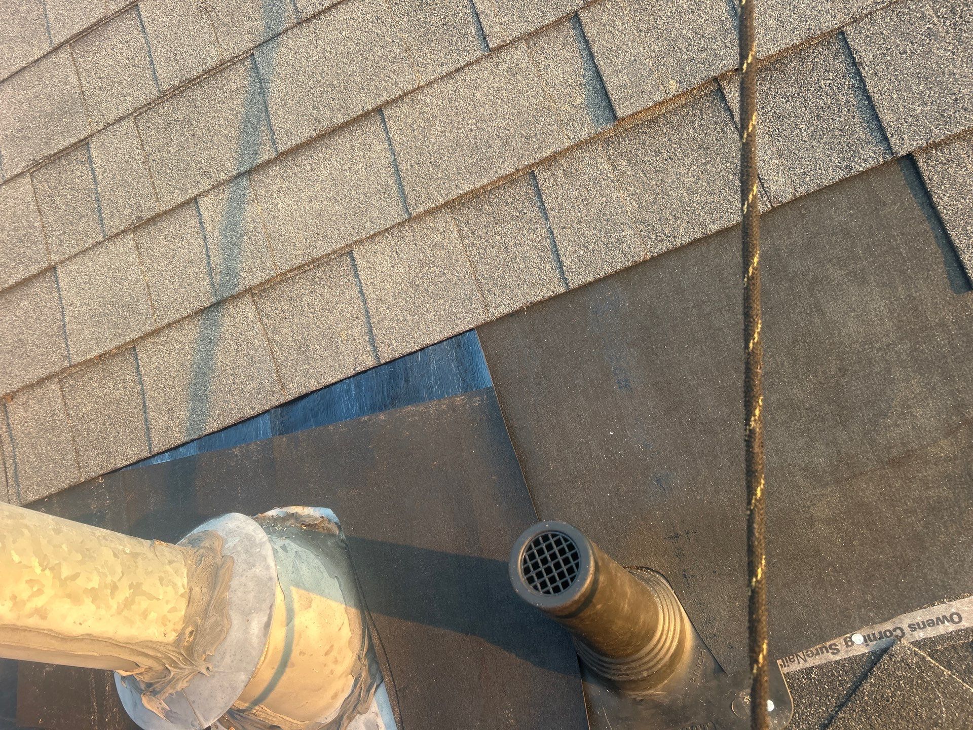 Hail Damage using Owen's Corning Duration (Lifetime) Shingles by Roof Repair Services LLC