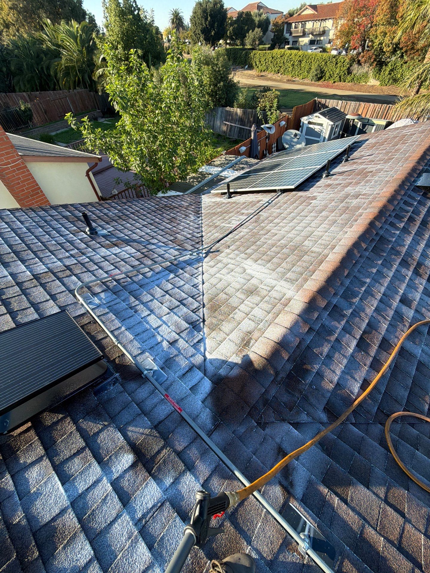 Roof Rejuvenation using Roof Maxx Treatment by Roof Maxx of Folsom