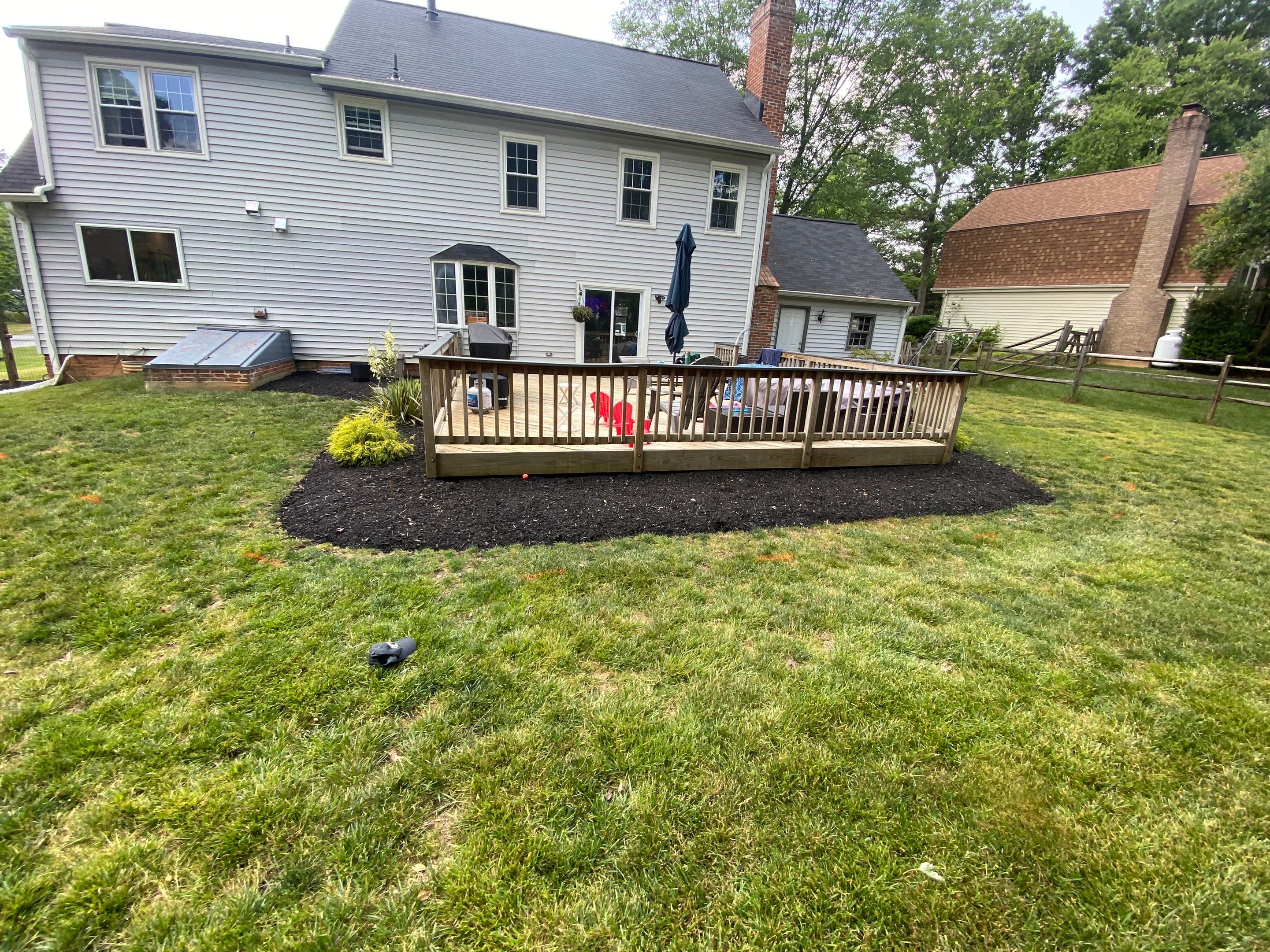 Landscape Design and Cleanup  by The Smet Companies, LLC