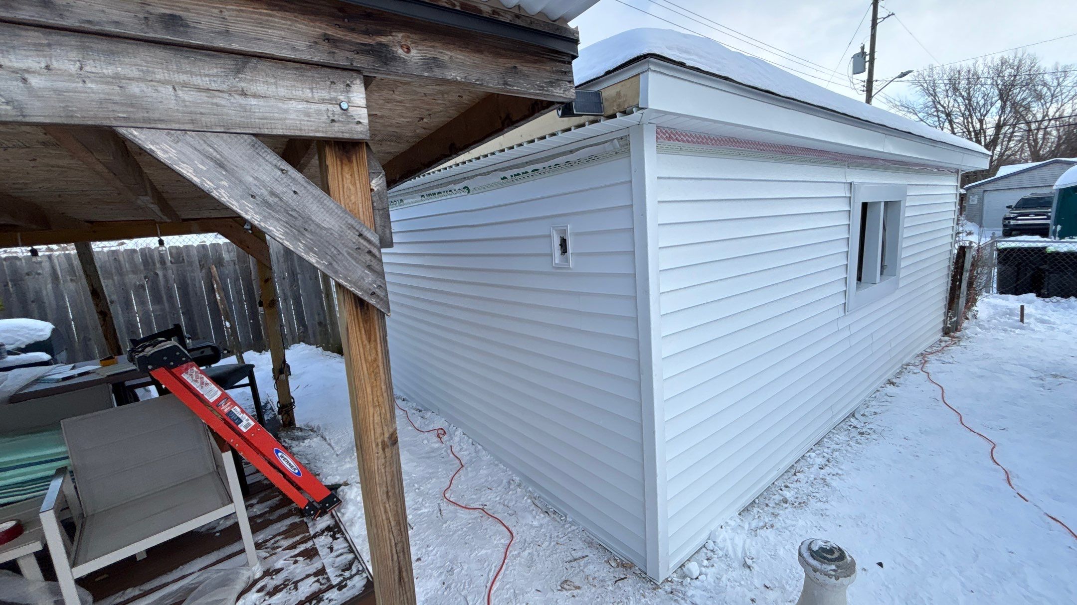 Siding Replacement using Alside D4 Odyssey-Plus Dutchlap White by 180 Contractors