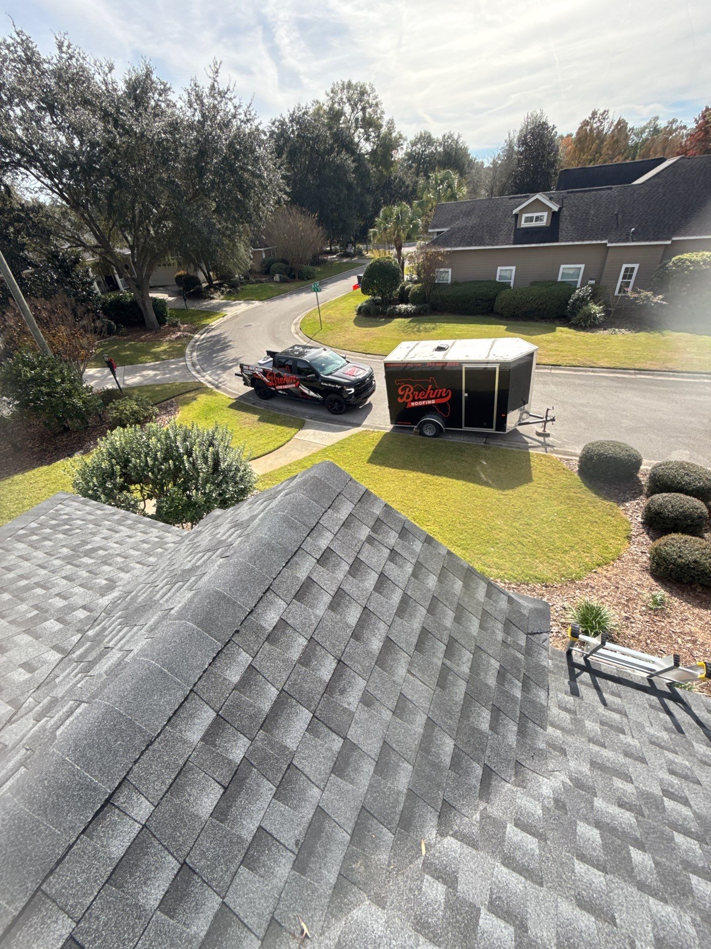Reroof in Gainesville, Florida by Brehm Roofing