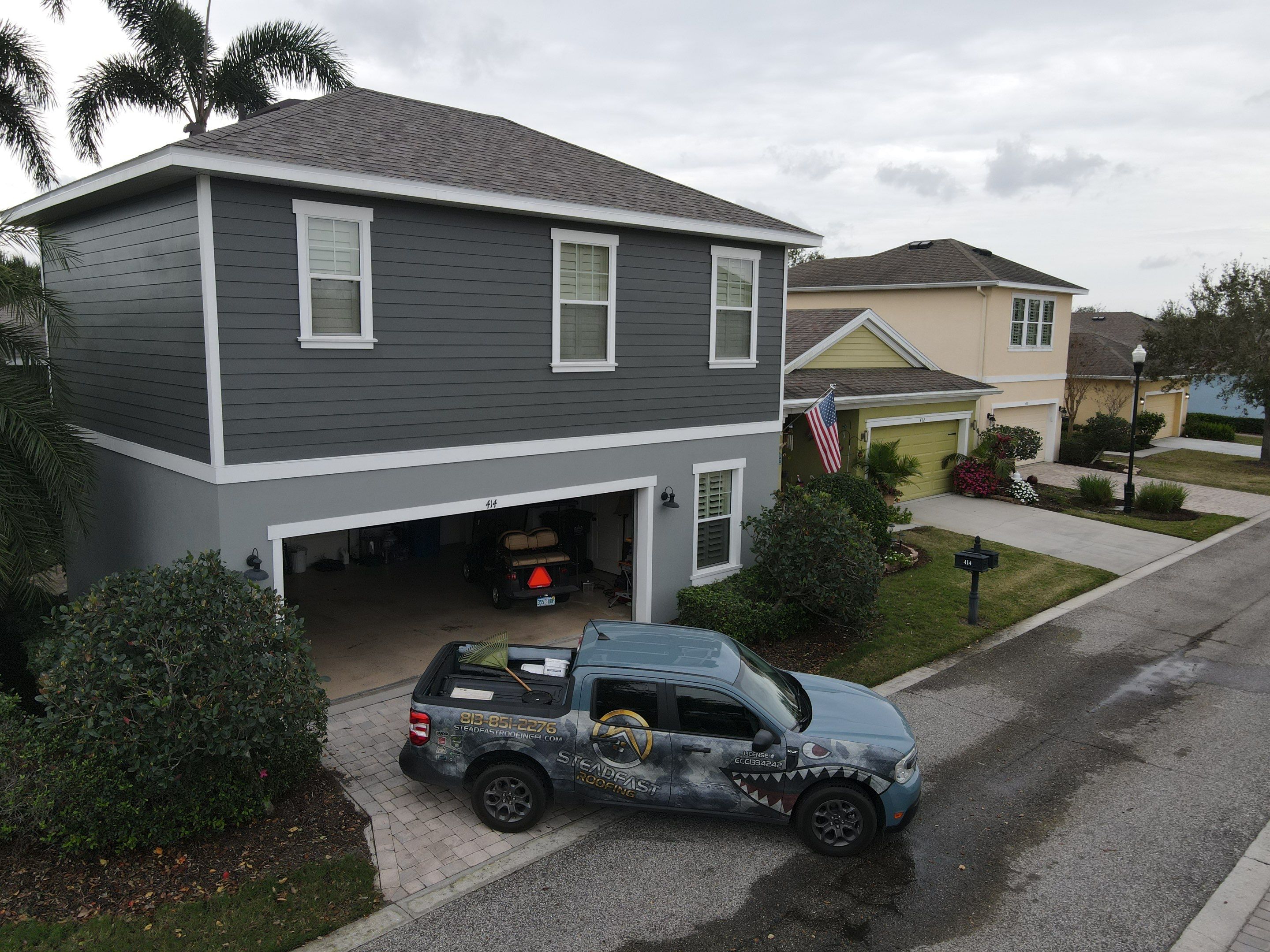 Roof Replacement in Apollo Beach FL, by Steadfast Roofing 