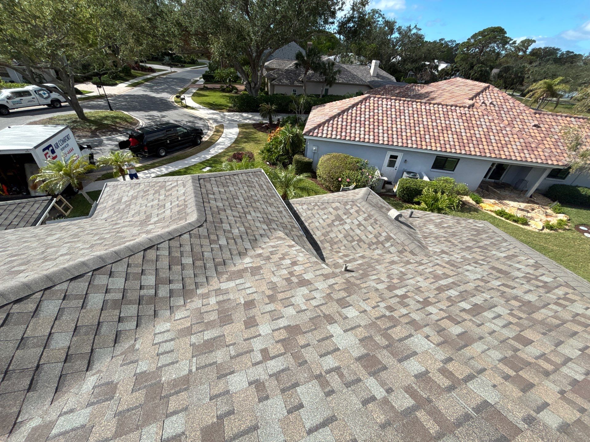 Project in Sarasota by Duque Roofing