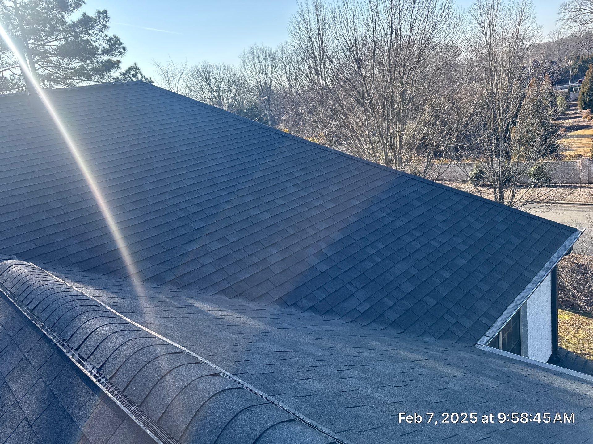 Charlotte, NC Architectural Shingle Roof Replacement and Velux Skylight Installation by Merritt Roofing LLC