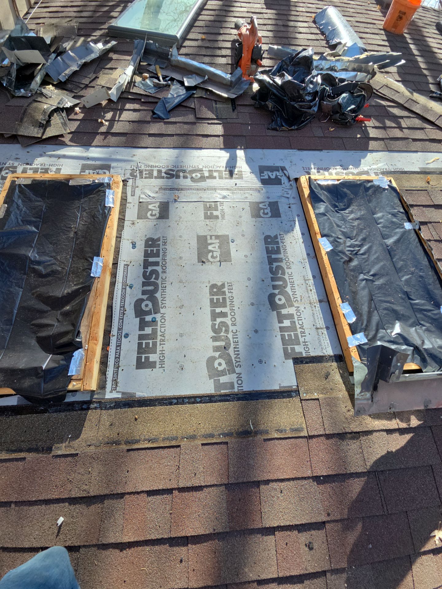 Leaking Skylights by RTP Roofing Company