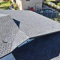 GAF Timberline HDZ Pewter Gray  by Total Roofing System The Metal Roof Experts