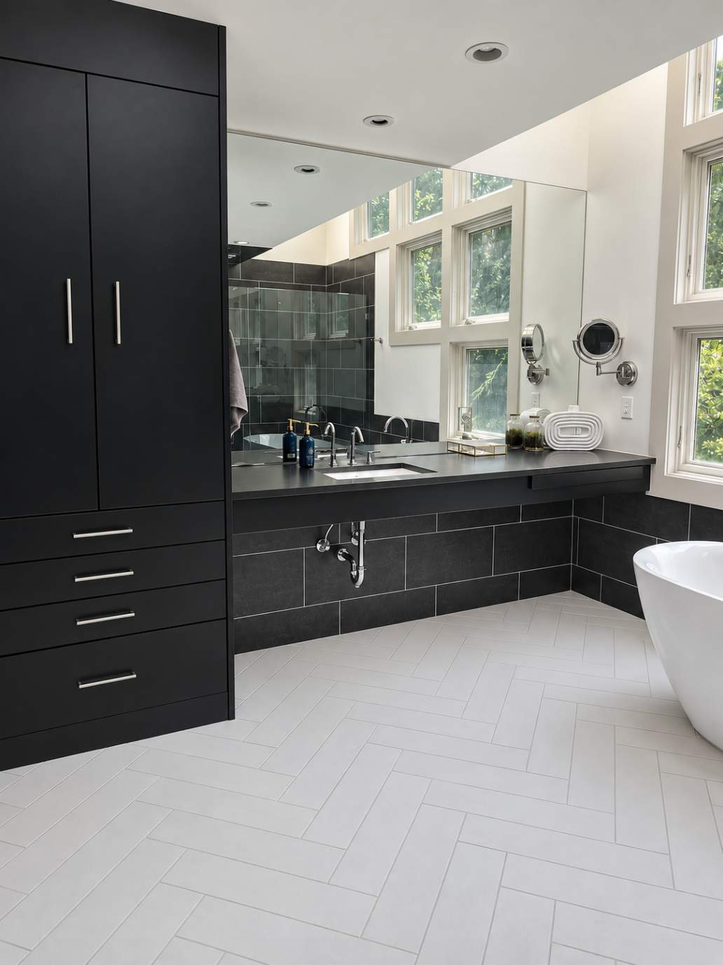 Whippo Master Bath Remodel by Integrity Tile and Home LLC
