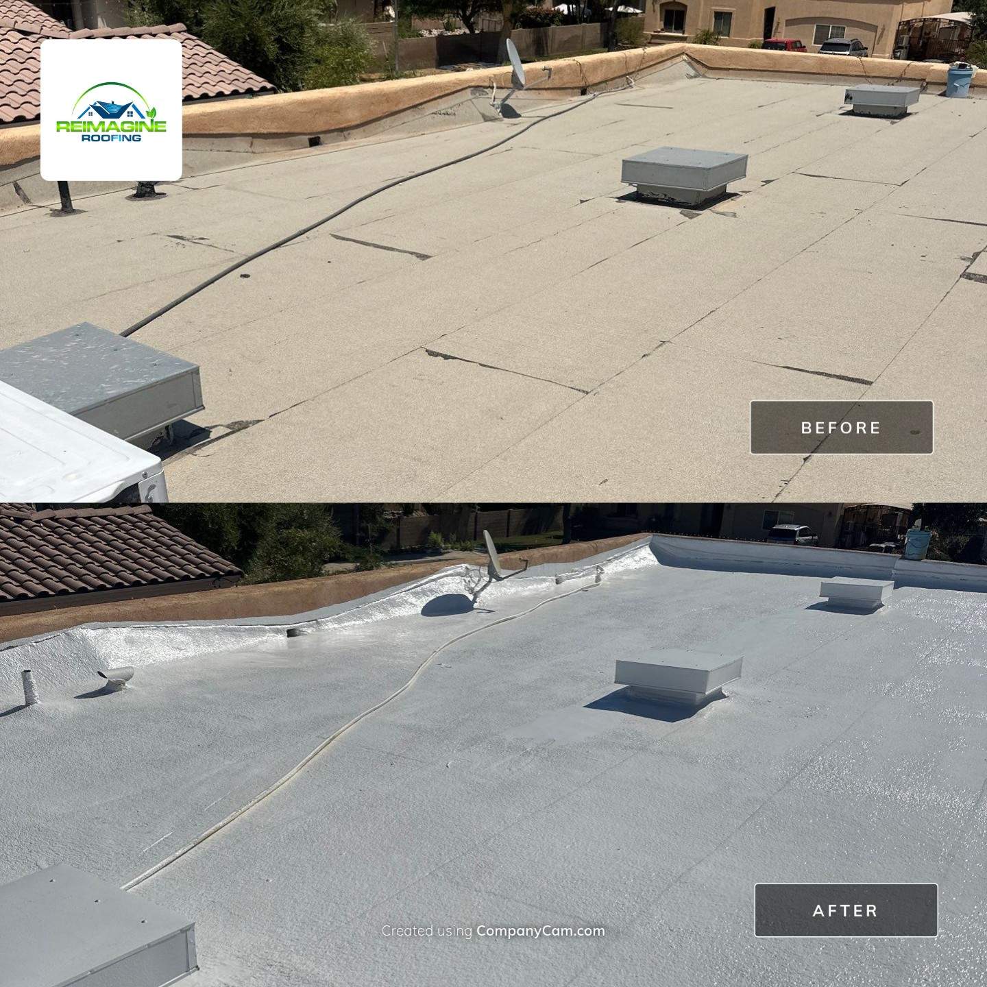 Spray Polyurethane Foam by Reimagine Roofing