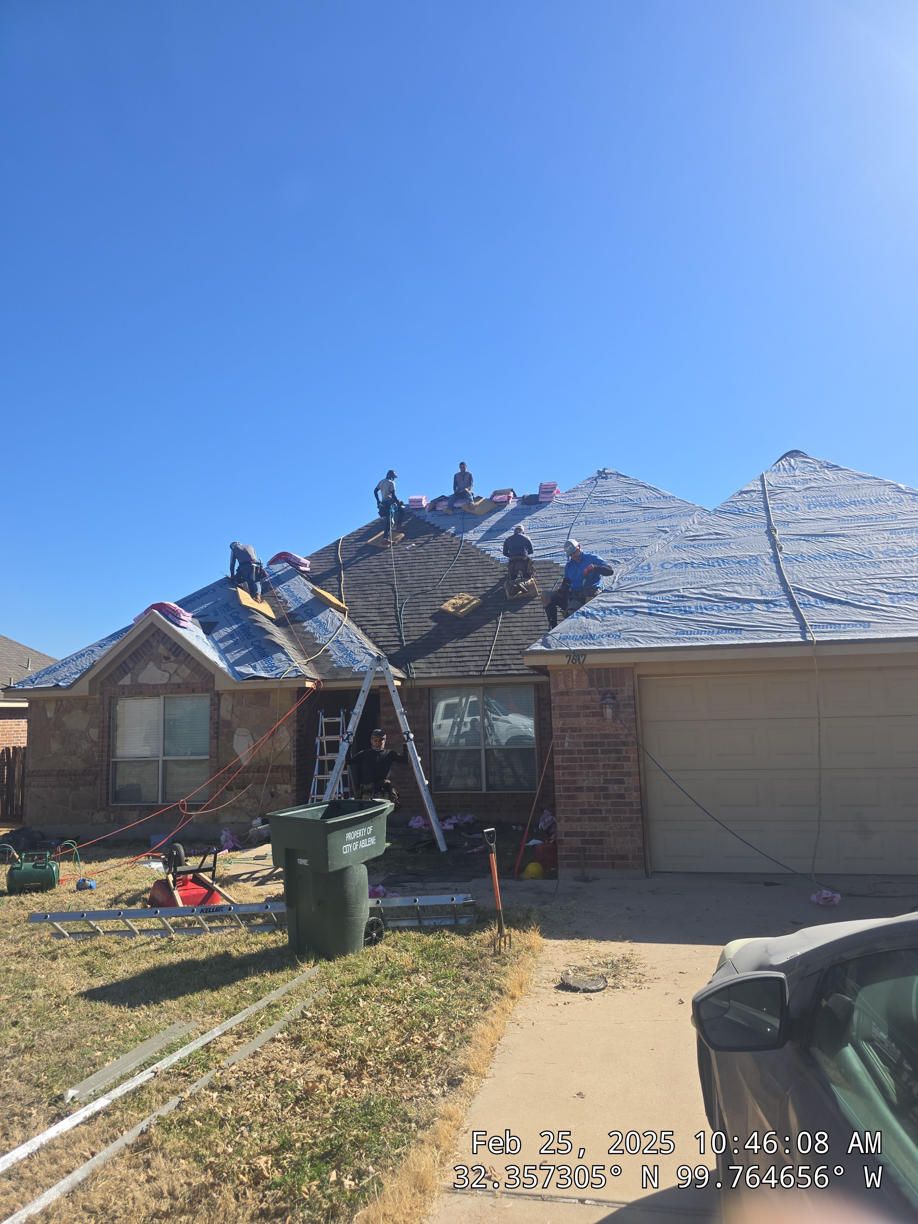 Project in Abilene by Texas Patriot Roofing