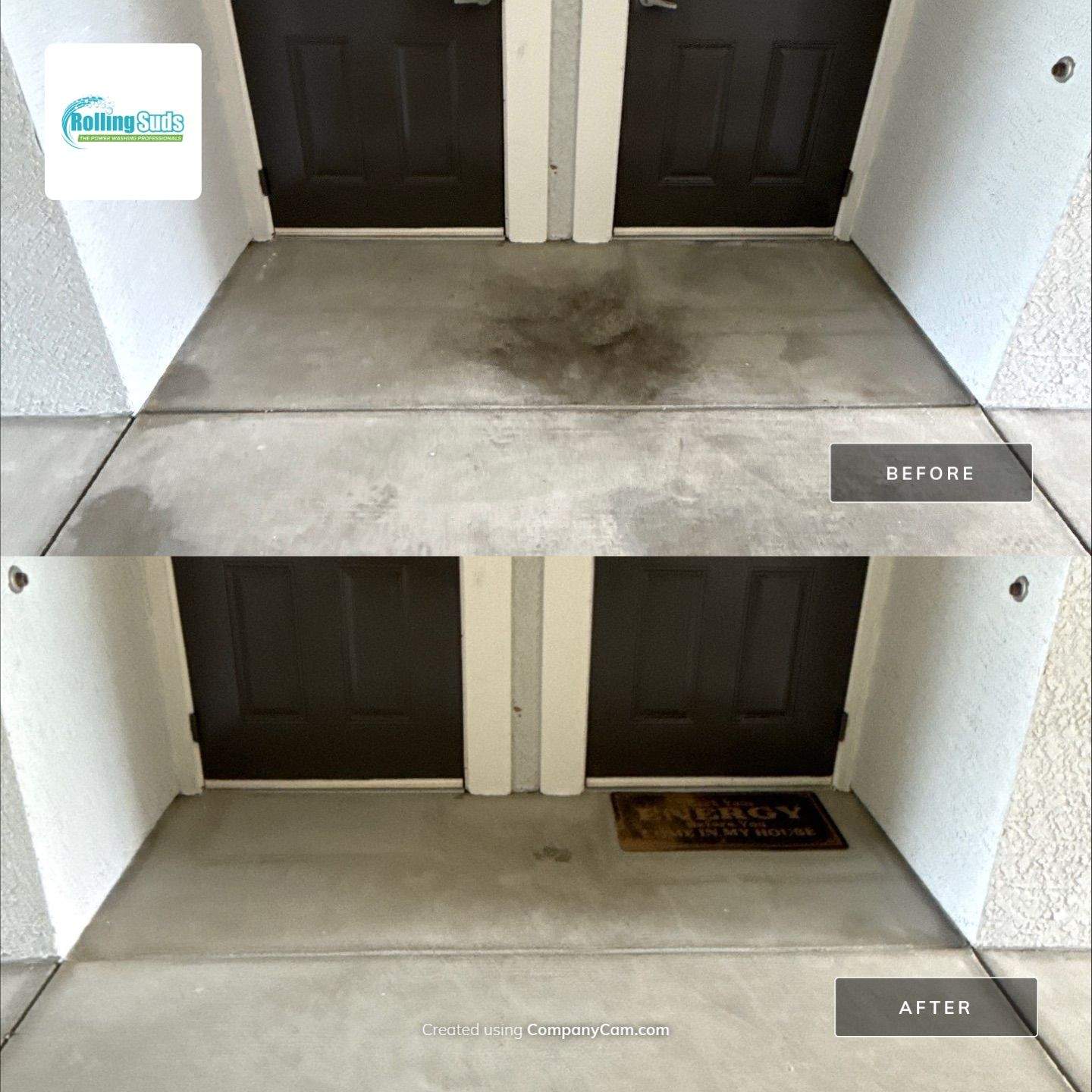 Multifamily Breezeway, Stairwell & Entryway Restoration - Melbourne, FL by Rolling Suds of Melbourne - Palm Bay