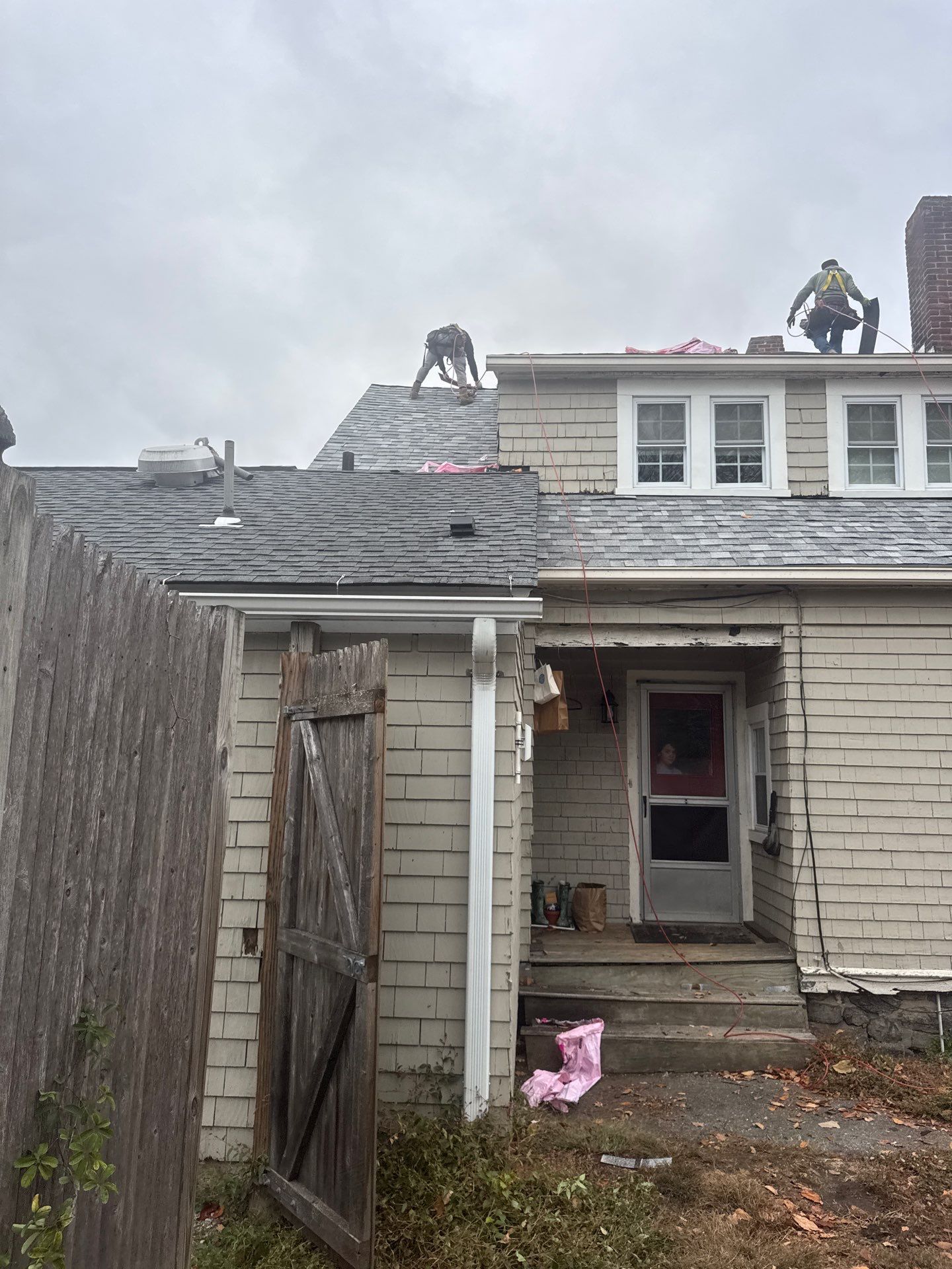 Ayer Church Complete Roof with Code-Compliant Overlay & Dual Chimney Restoration by Mighty Dog Roofing of Greater Middlesex County