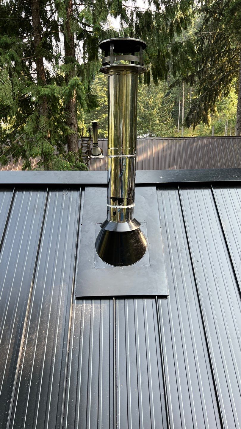 Residential ReRoofing Installation using 12" Prolok metal  by Top Notch Roofing Inc