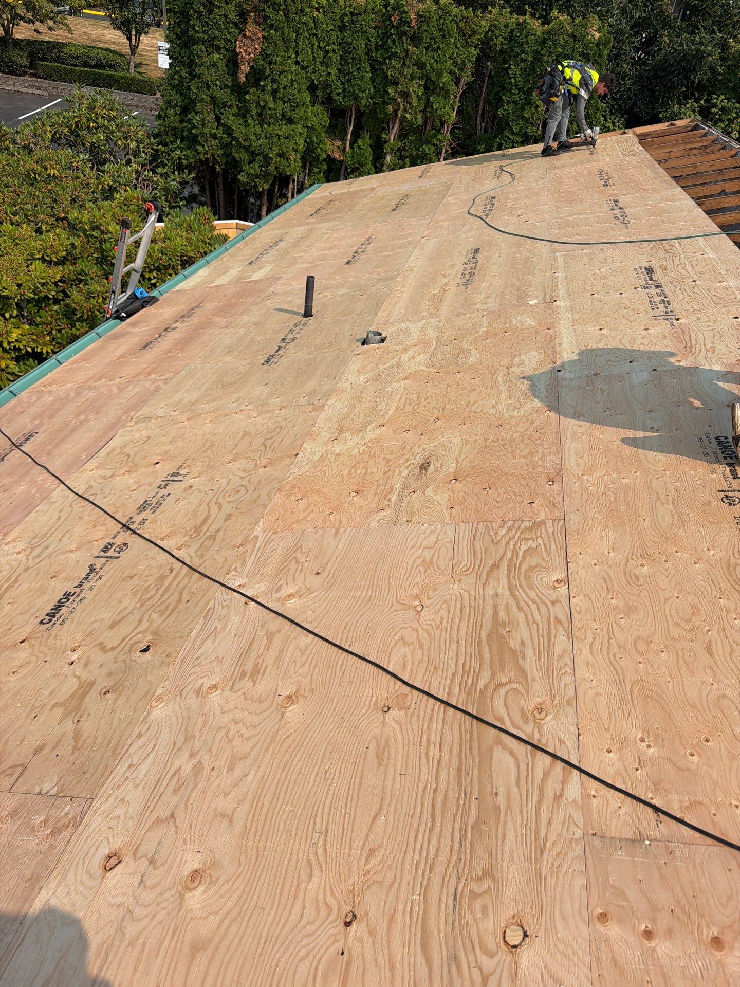 Residential Roofing Installation using GAF HDZ Shingles by Roofing Formula LLC