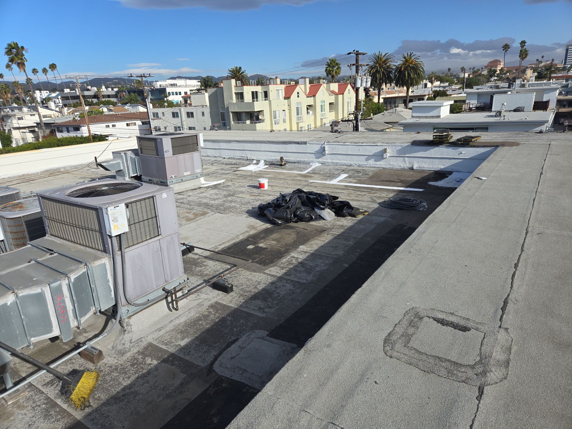 Pre-school in Santa Monica - Waterproofed with ASC Silicone Membrane System by Hull Brothers Roofing