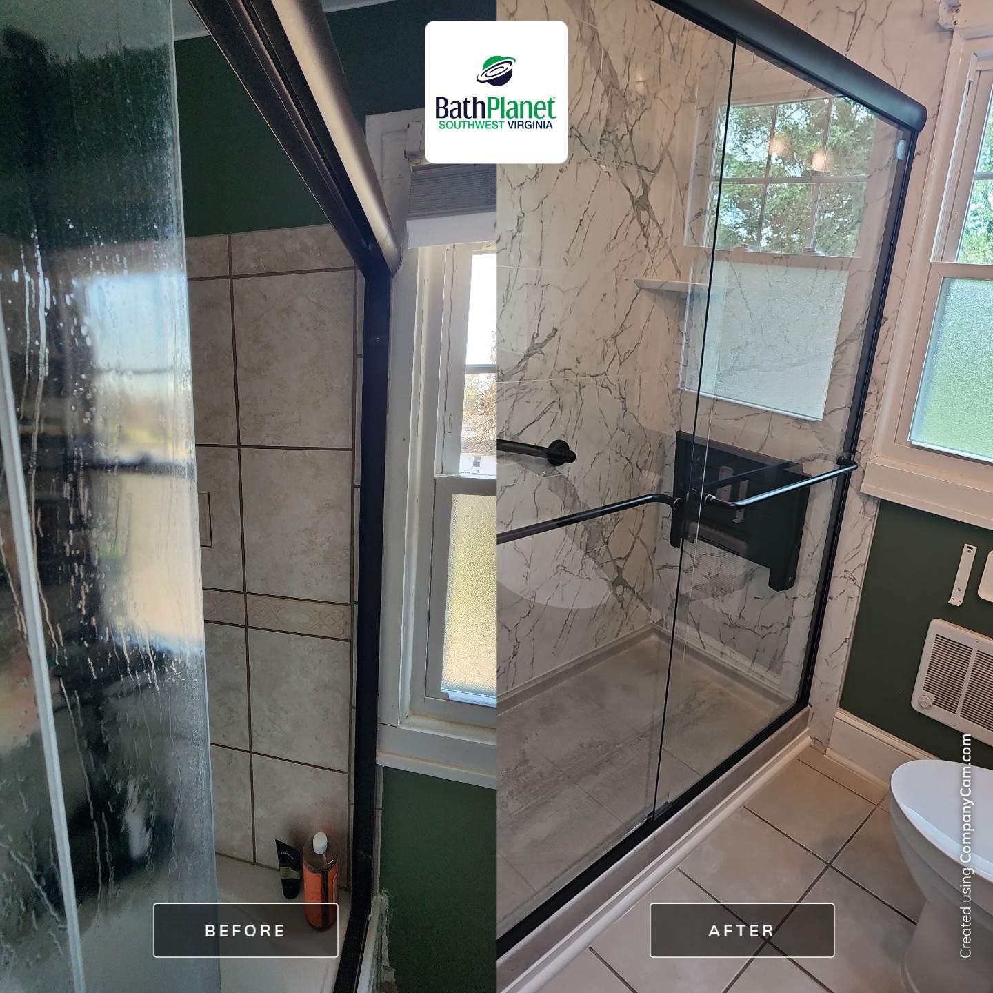 Tub to Shower by BathPlanet SW Virginia