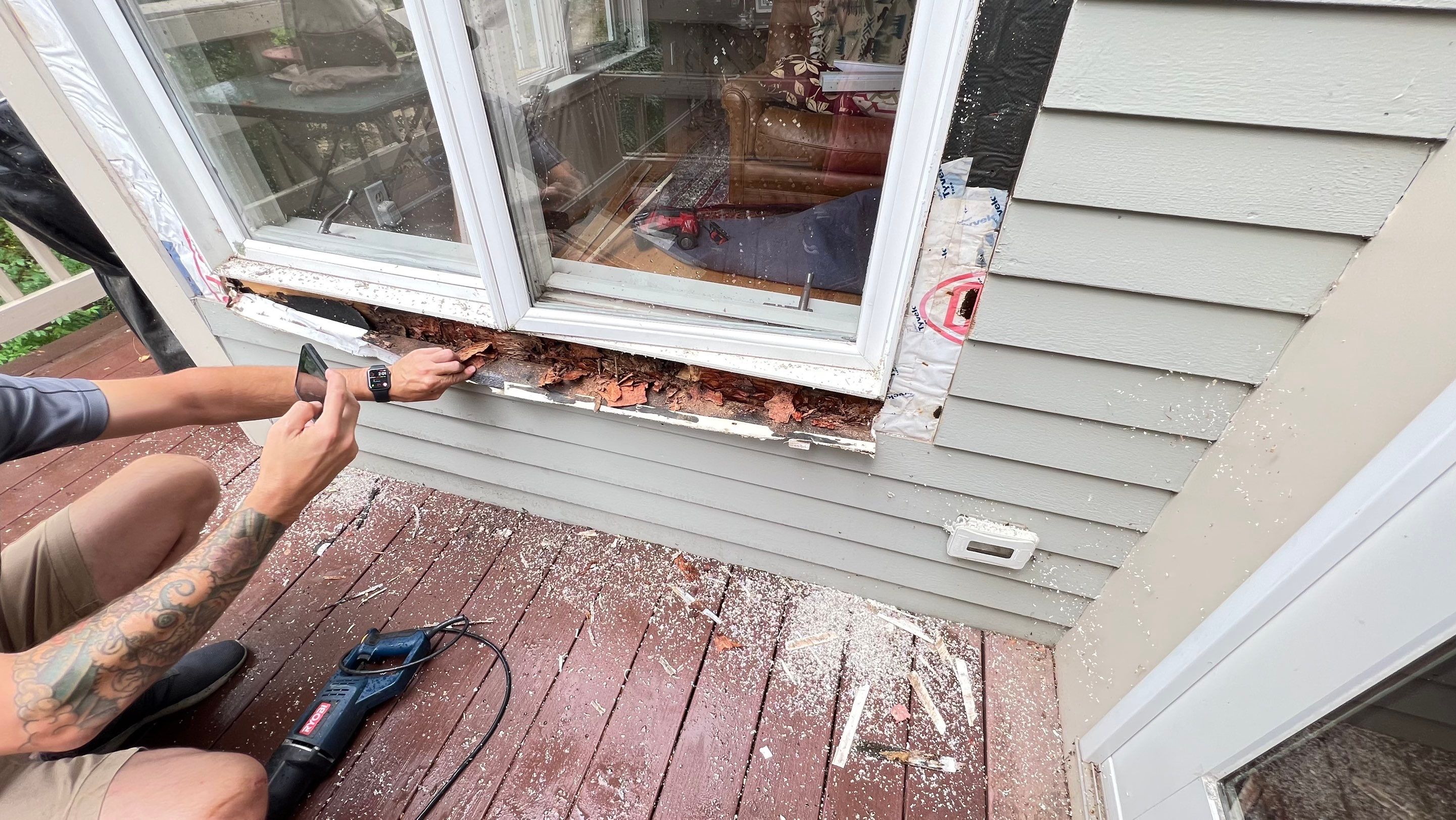 Window Installation using Classic New Construction Windows by Sensible Home Solutions