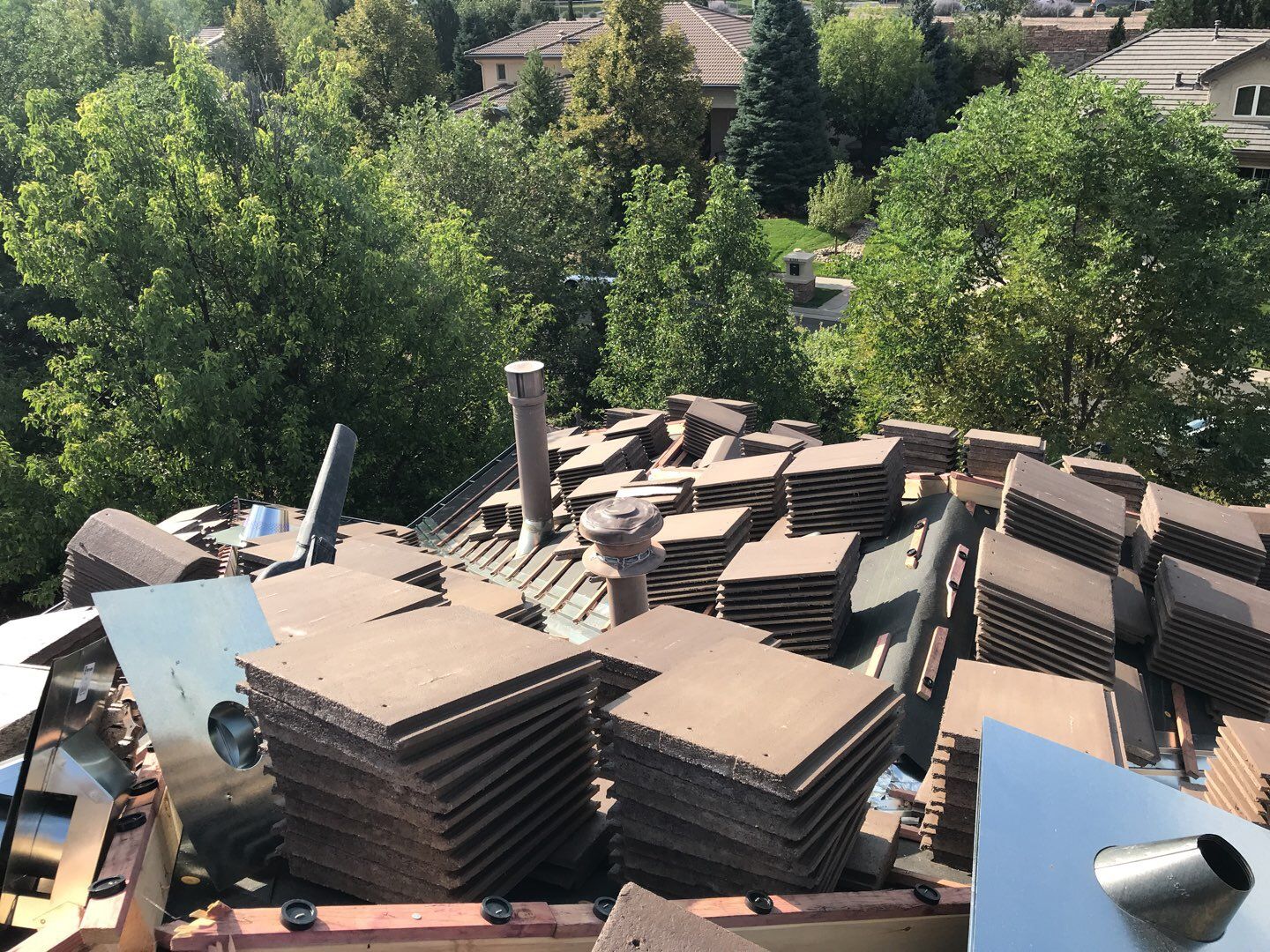 Residential Roofing Installation using BORAL Saxony Slate - Western Trail by A to Z Roofing