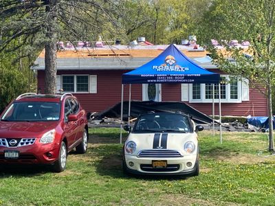 Owens Cornign Roof in Clintondale