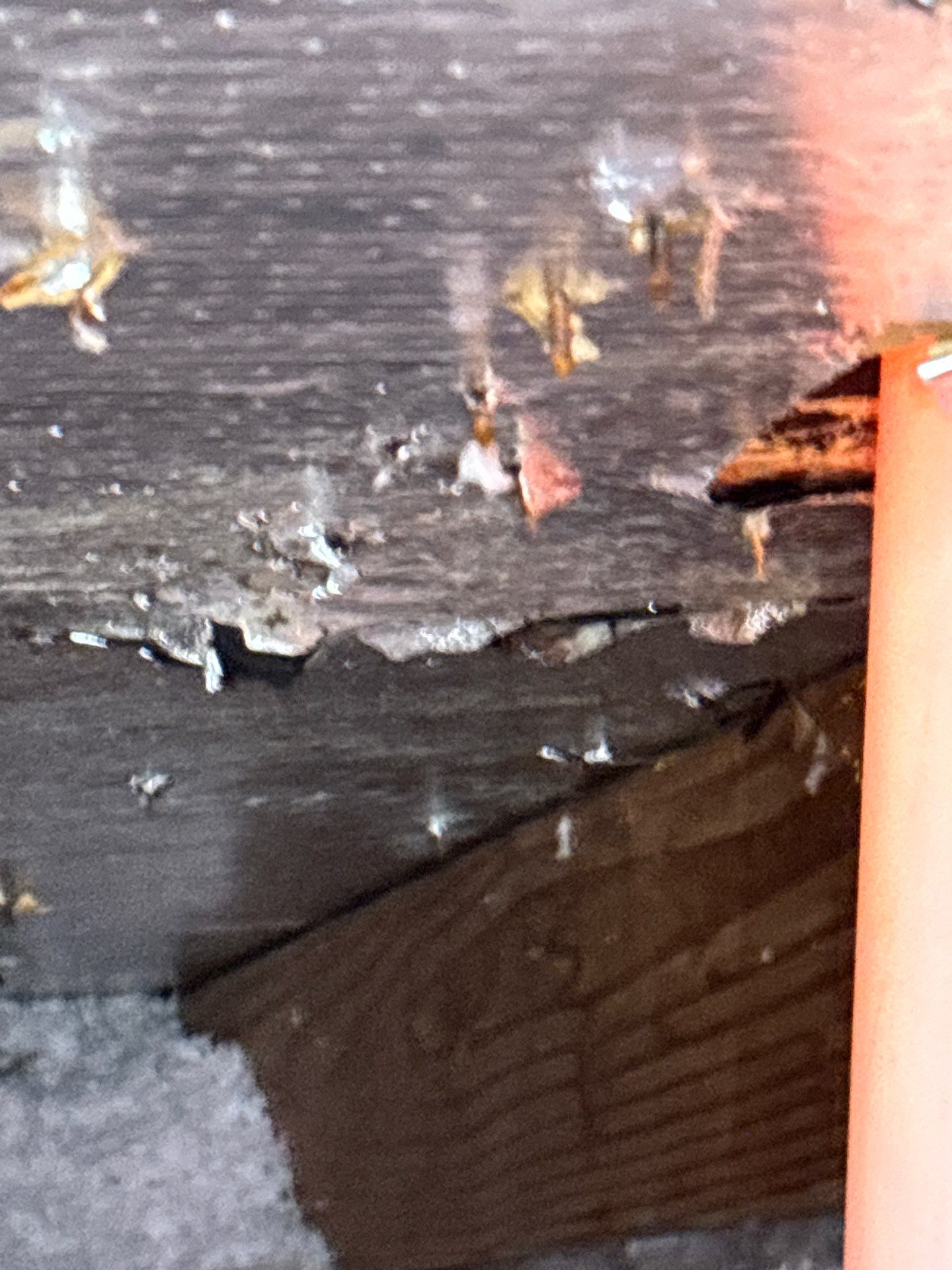 Hail Damage using Owen's Corning Duration (Lifetime) Shingles by Roof Repair Company