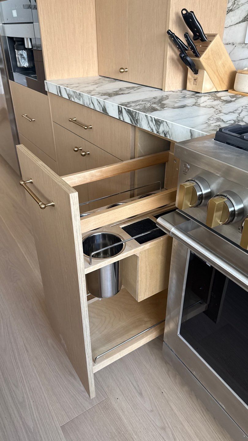 Project in Redmond by Italian Custom Cabinets