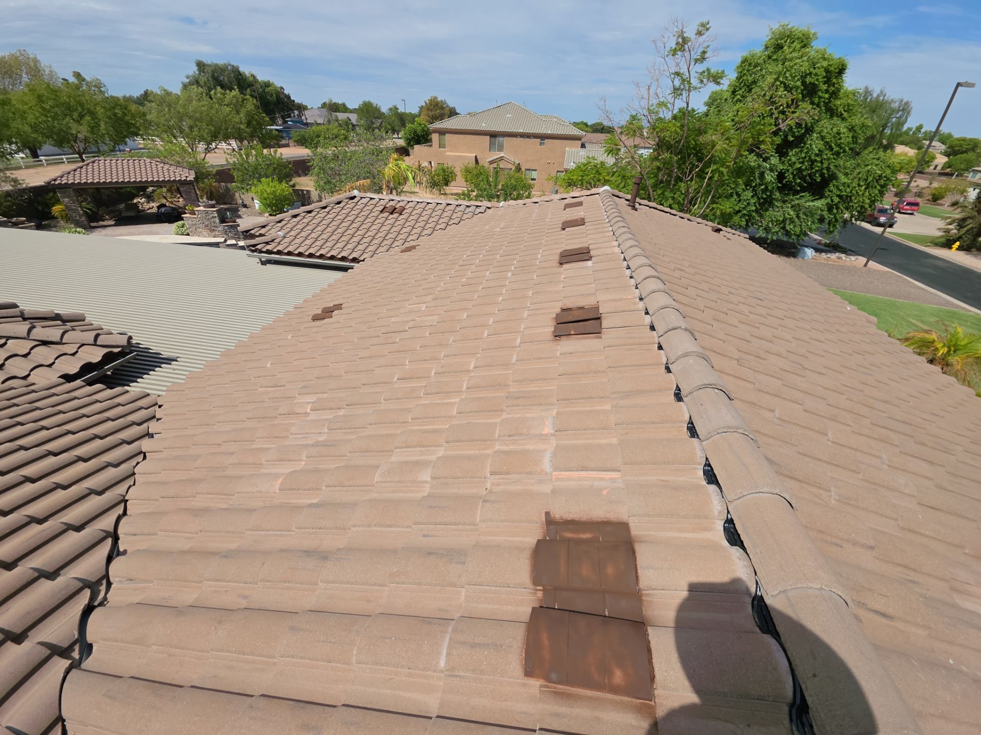 Recent Rain and Storm Damage in Gilbert by Weather-Tite Roofing