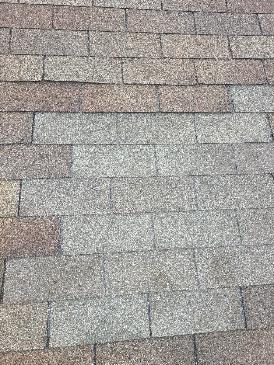 Hail Damage using Owen's Corning Duration (Lifetime) Shingles by Roof Repair Services LLC