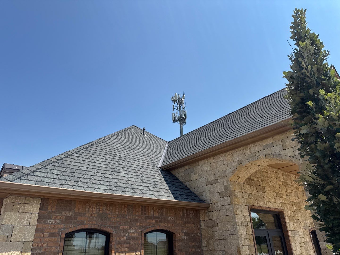 Bank Reroof by Castillo Roofing