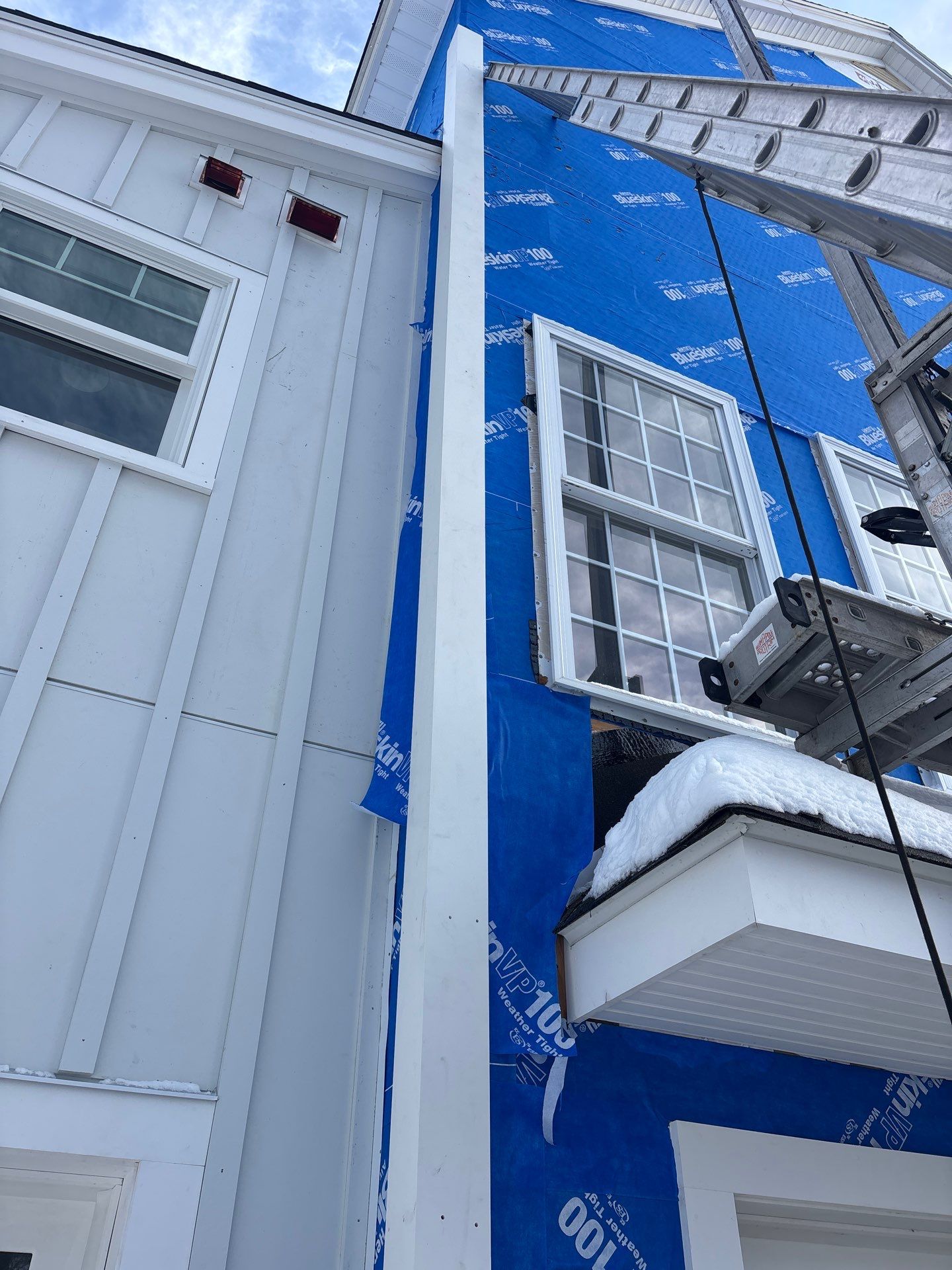 Complete Home Renovation with James Hardie® Clapboard & Shake Siding and Custom PVC Trim by Sensible Home Solutions