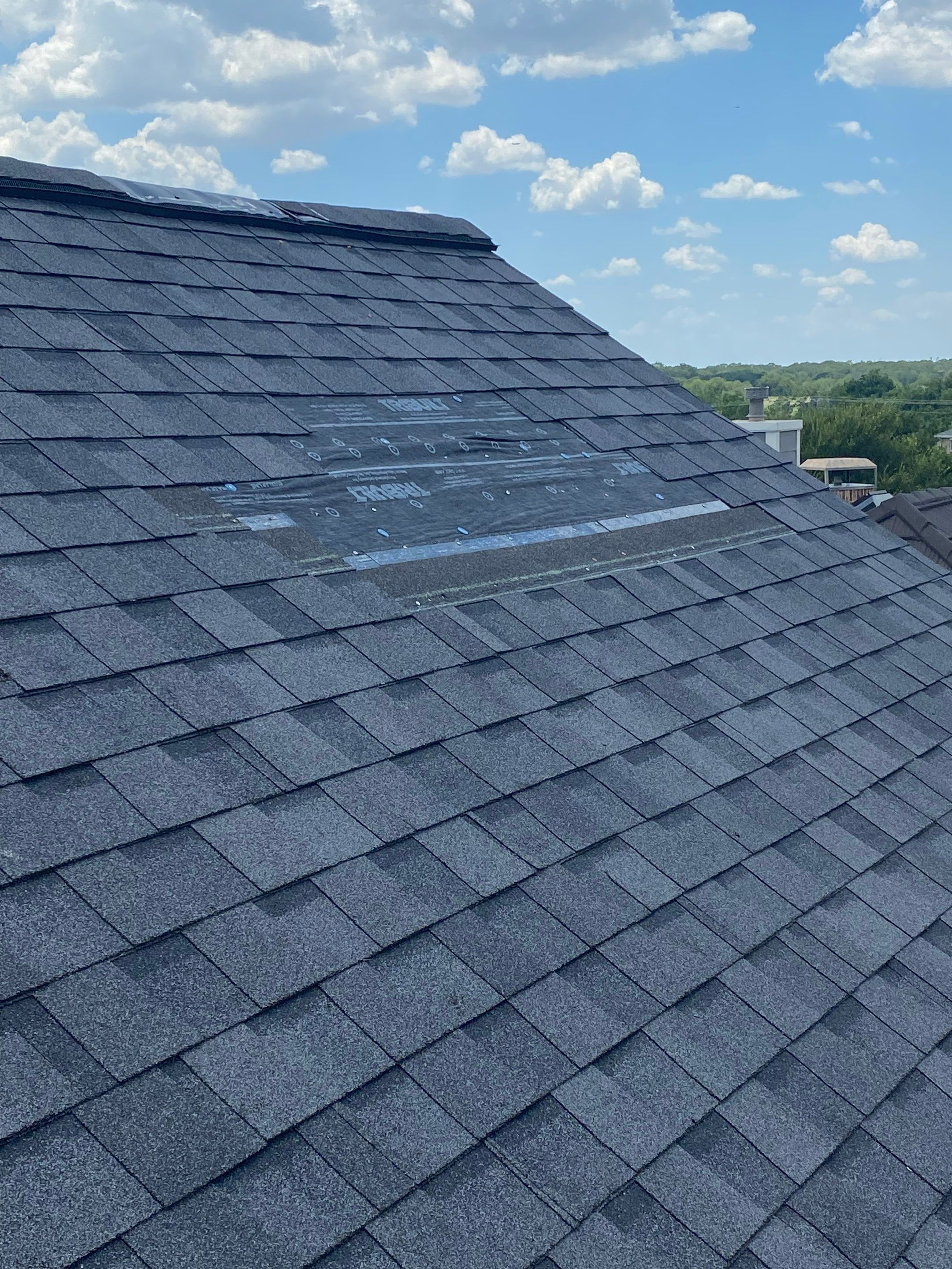 Residential Roofing Repair using Various Roof Repair Materials by Harvey Roofing & Construction