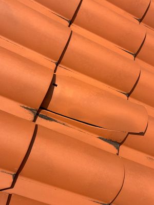Terracotta Barrel Tile Repair and Skylight Sealing in Boca Raton