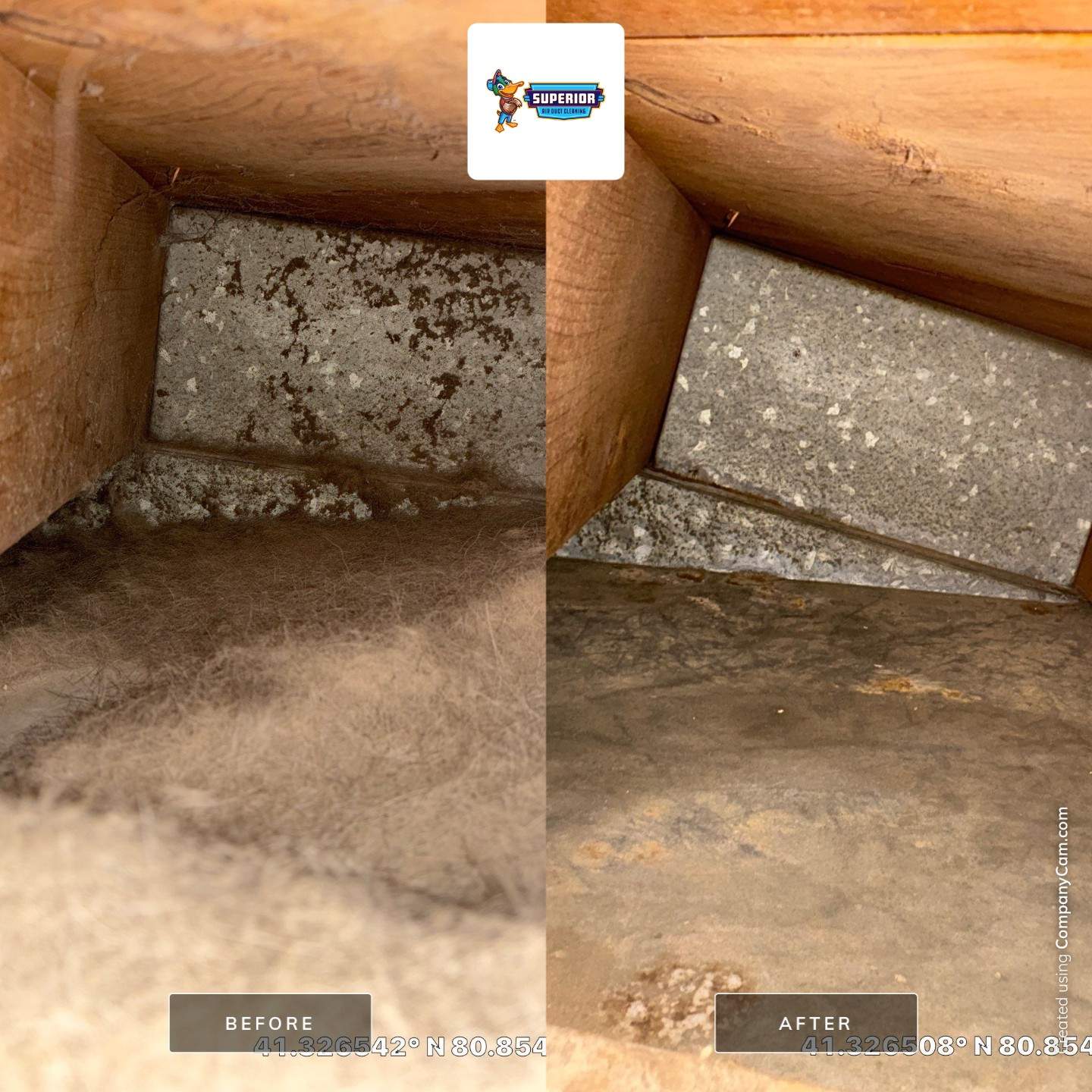 Air Duct Cleaning With a Vacuum Truck in Champion Township, OH by Superior Air Duct Cleaning