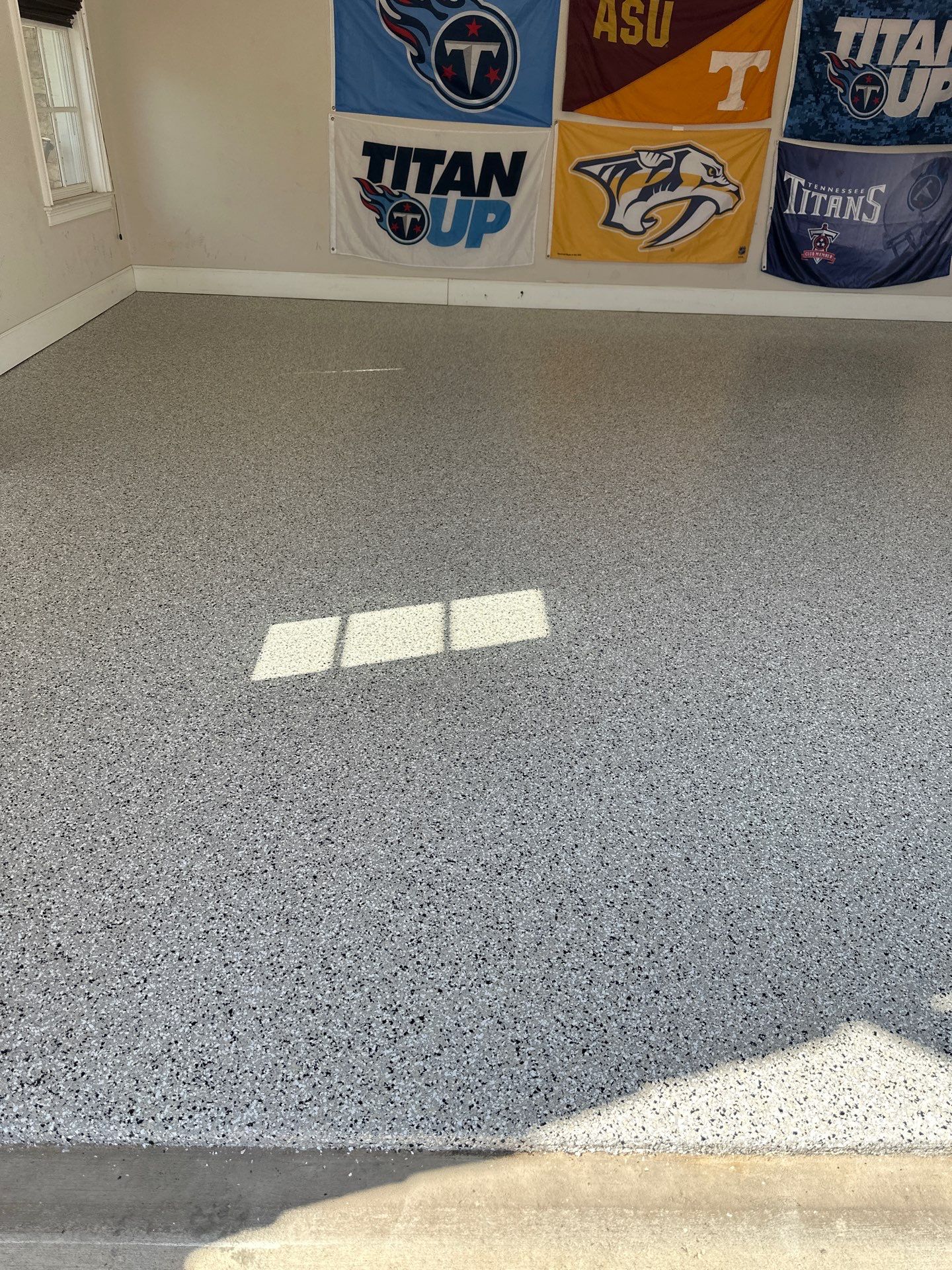 Garage Floor Coating using Cabin Fever by My Garage Floor Guys